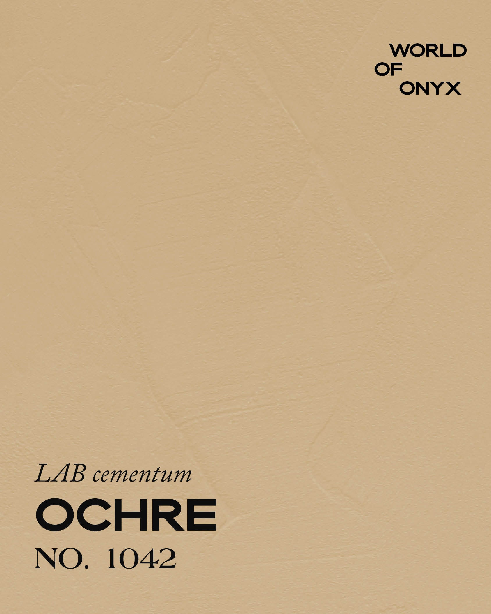 ONYX OCHRE NO. 1042