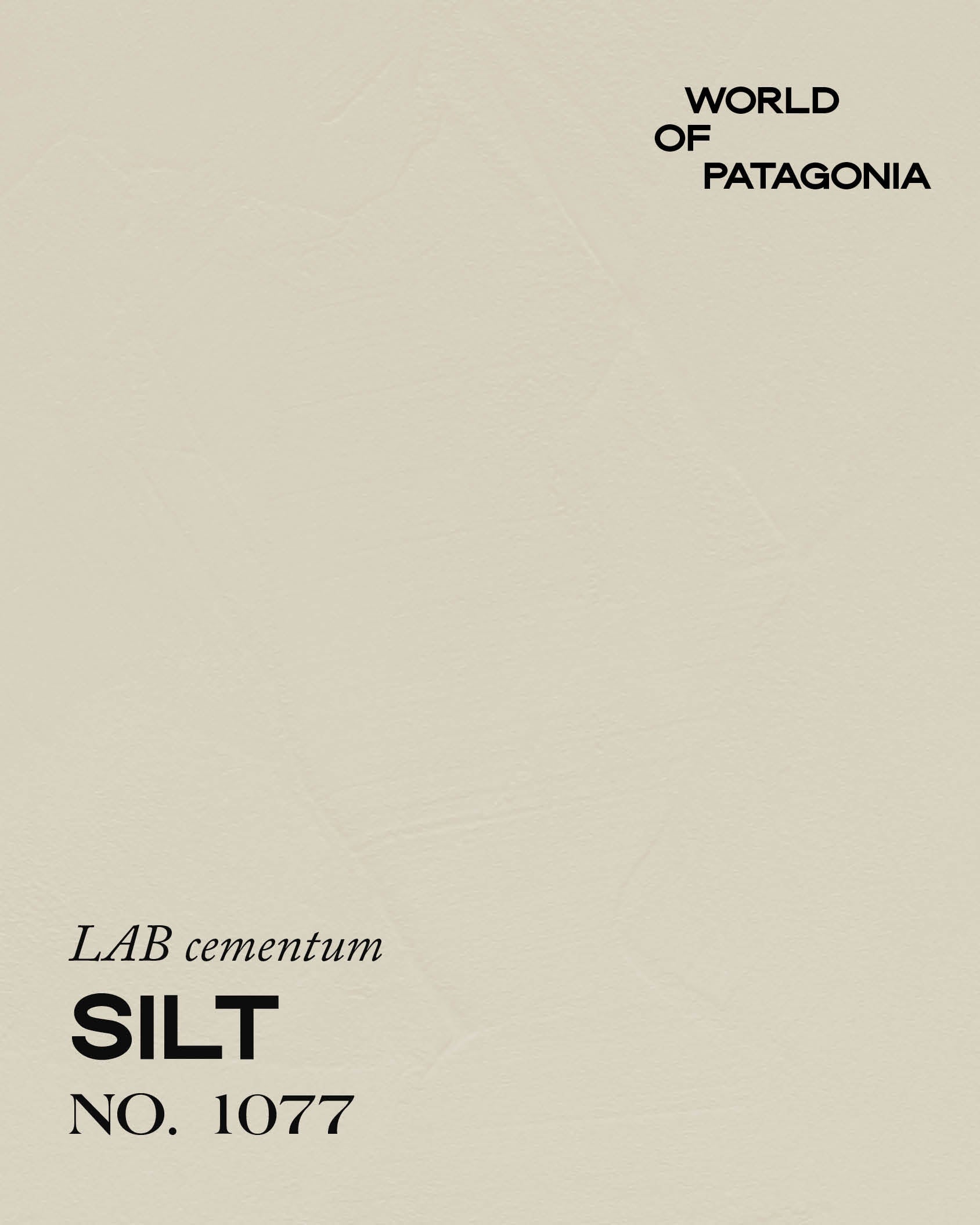 PATAGONIA SILT NO. 1077