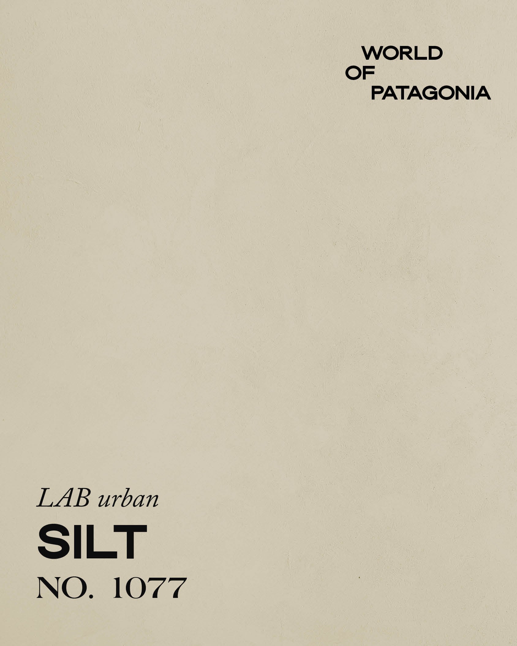 PATAGONIA SILT NO. 1077