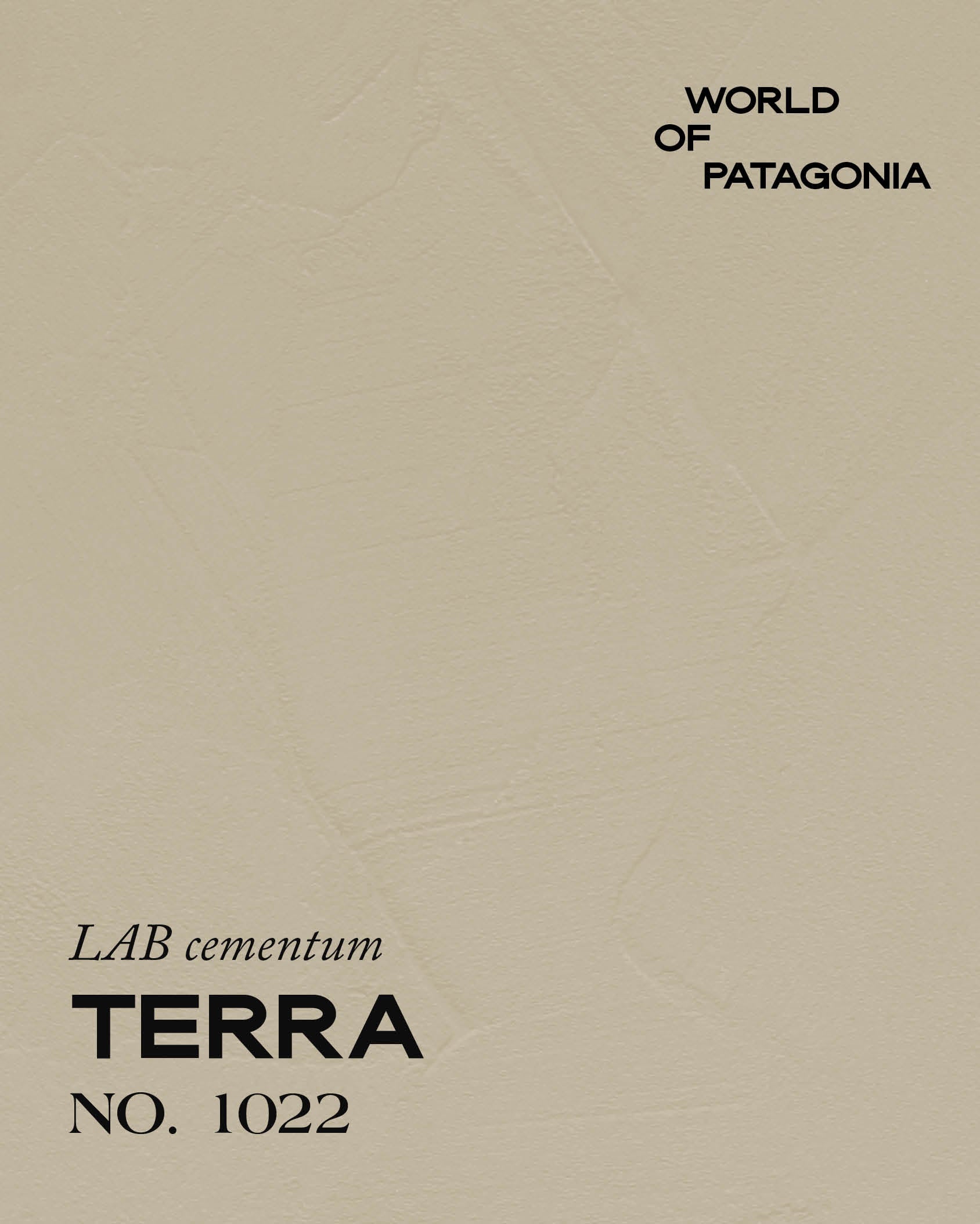 PATAGONIA TERRA NO. 1022