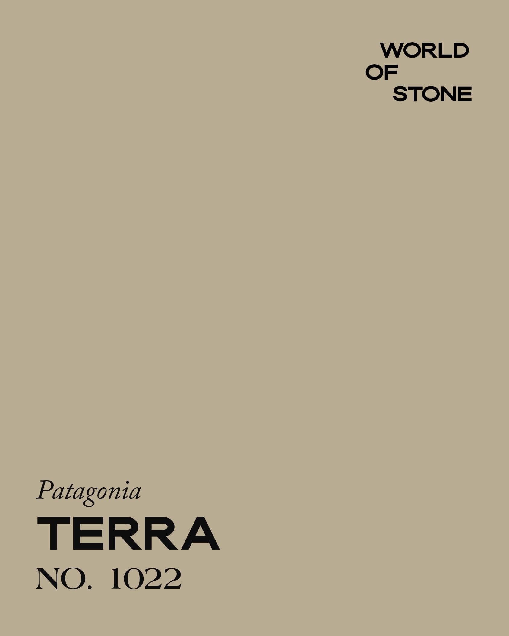 PATAGONIA TERRA NO. 1022