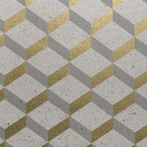 Nobilis Printed Cork 3D Square Behang LUX24