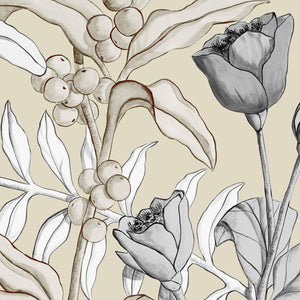 Nobilis Petals And Berries Behang MHP90