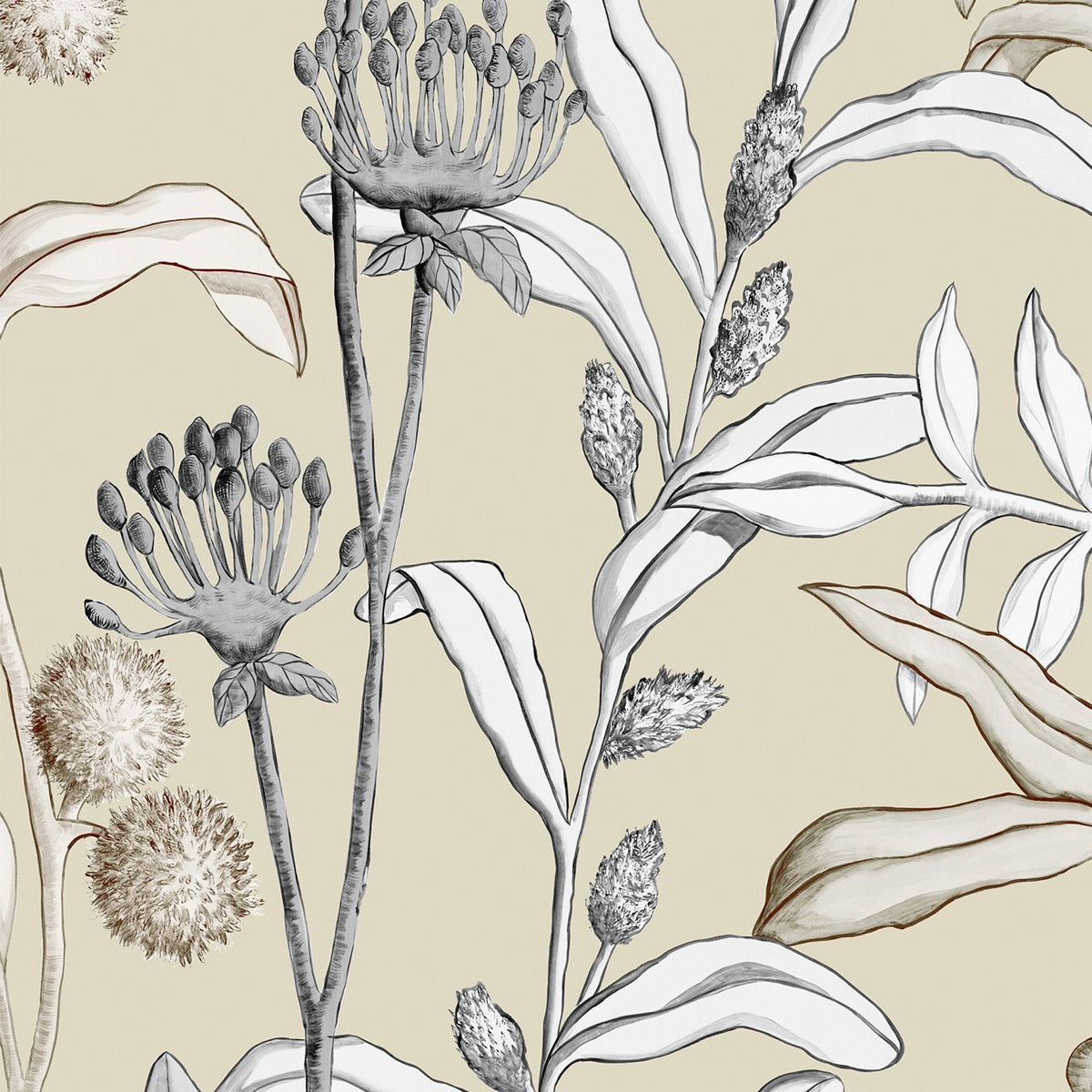 Nobilis Petals And Berries Behang MHP90