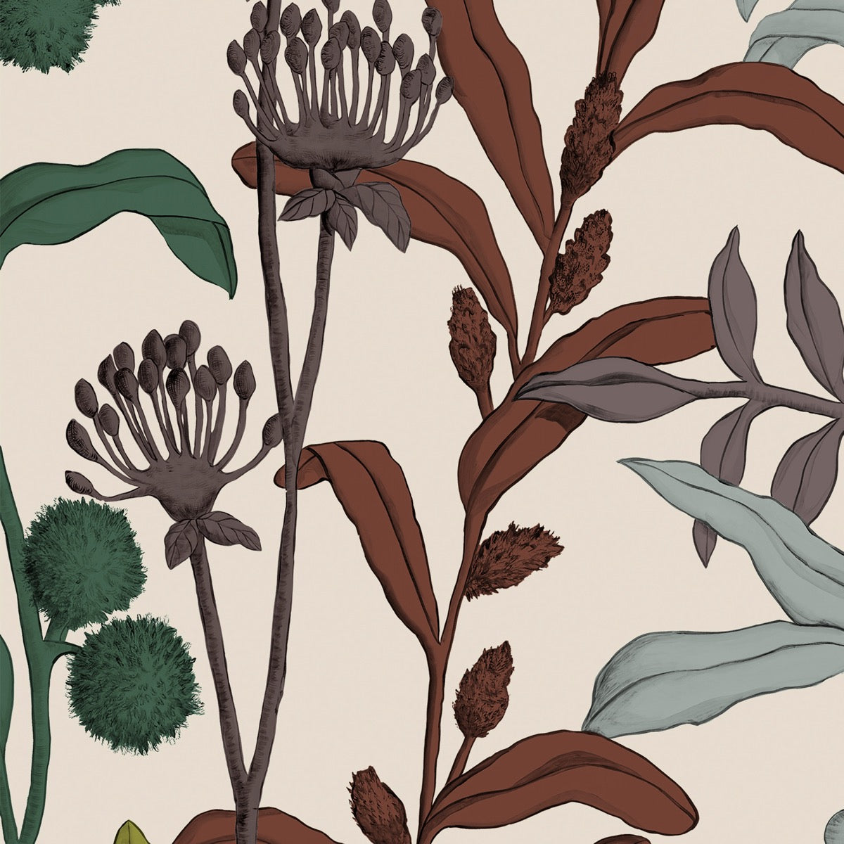 Nobilis Petals And Berries Behang MHP92