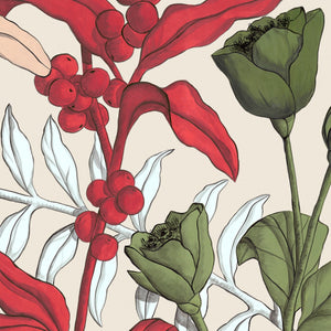 Nobilis Petals And Berries Behang MHP93