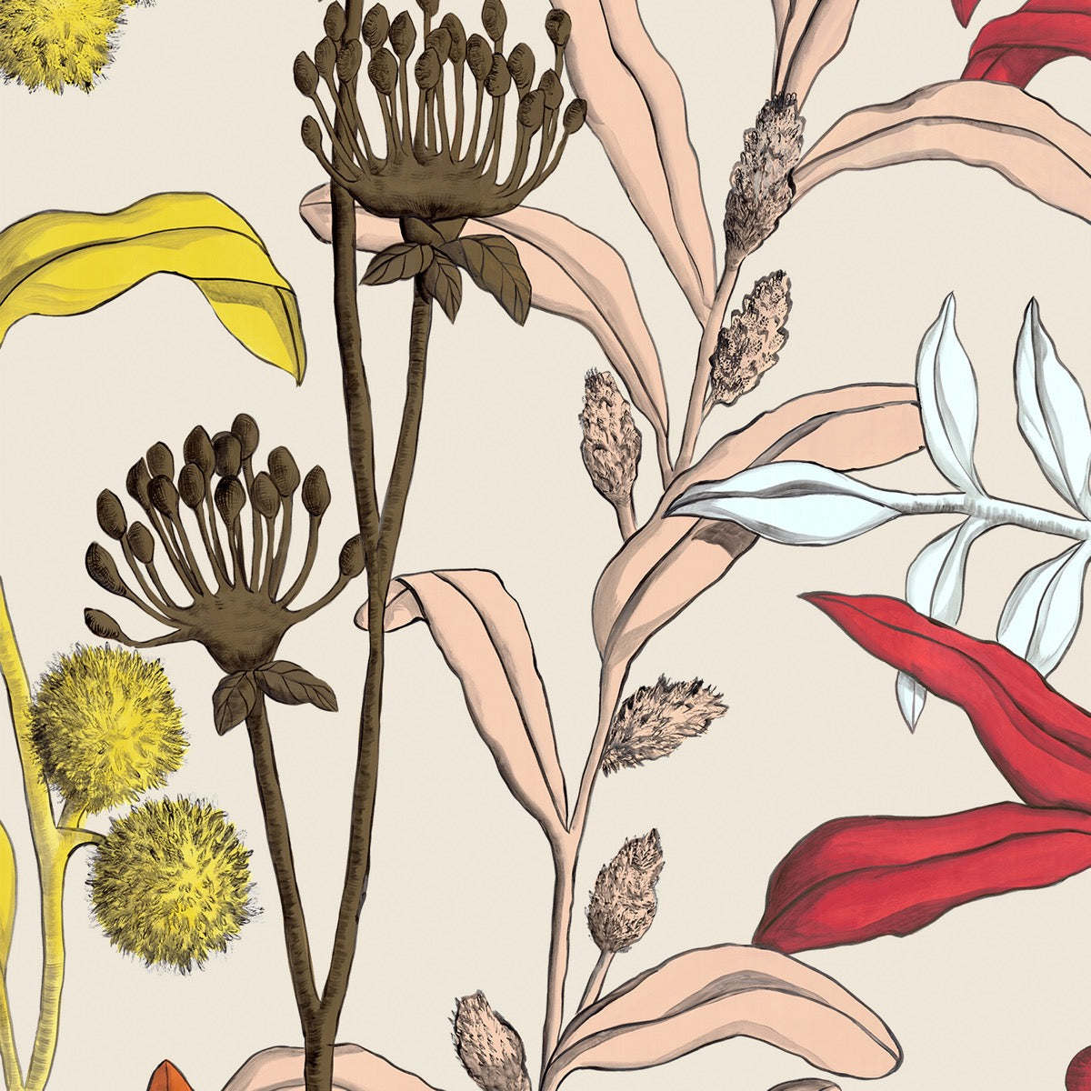 Nobilis Petals And Berries Behang MHP93