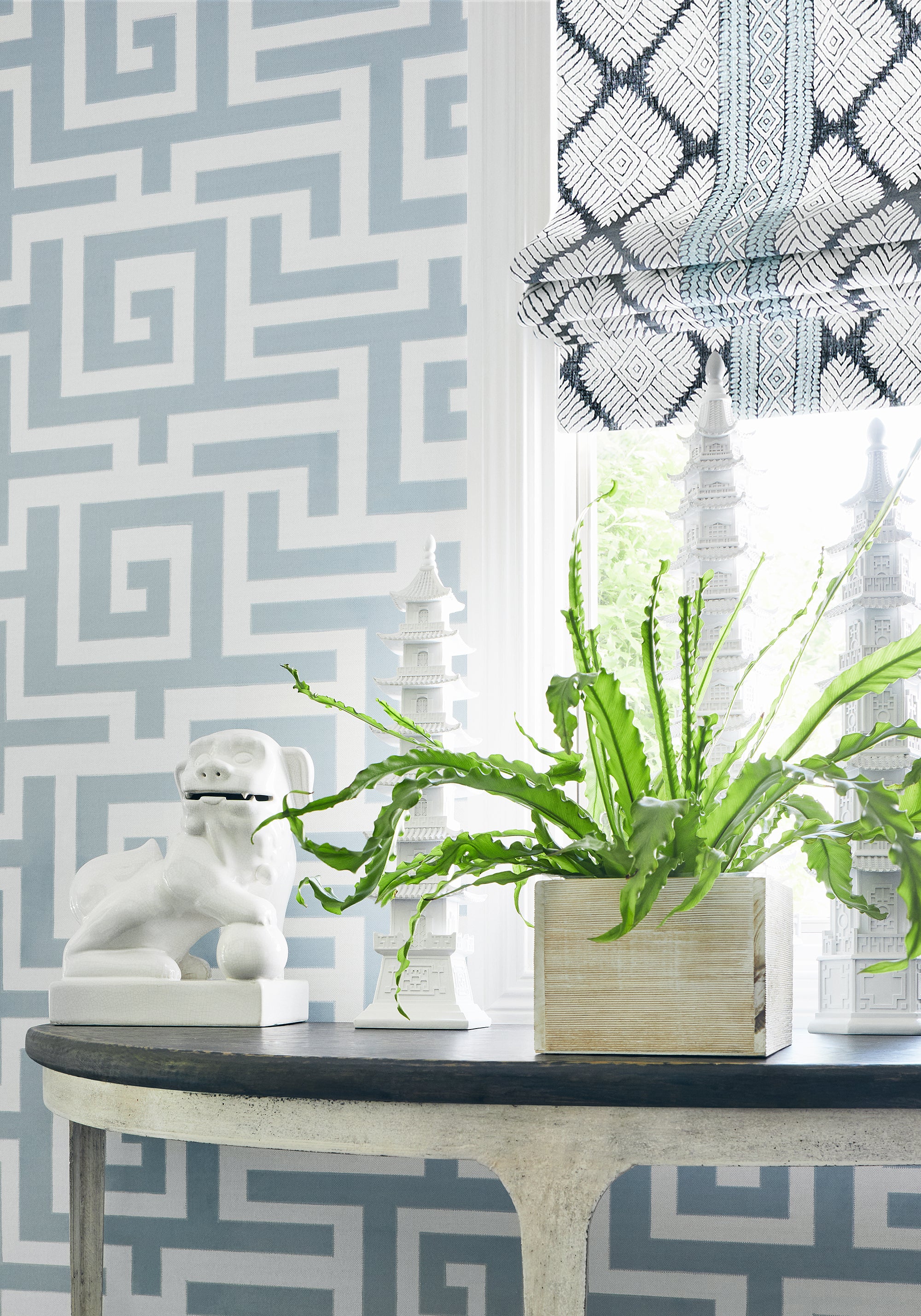 Thibaut Mesa Tulum Behang T13222 - sfeerbeeld