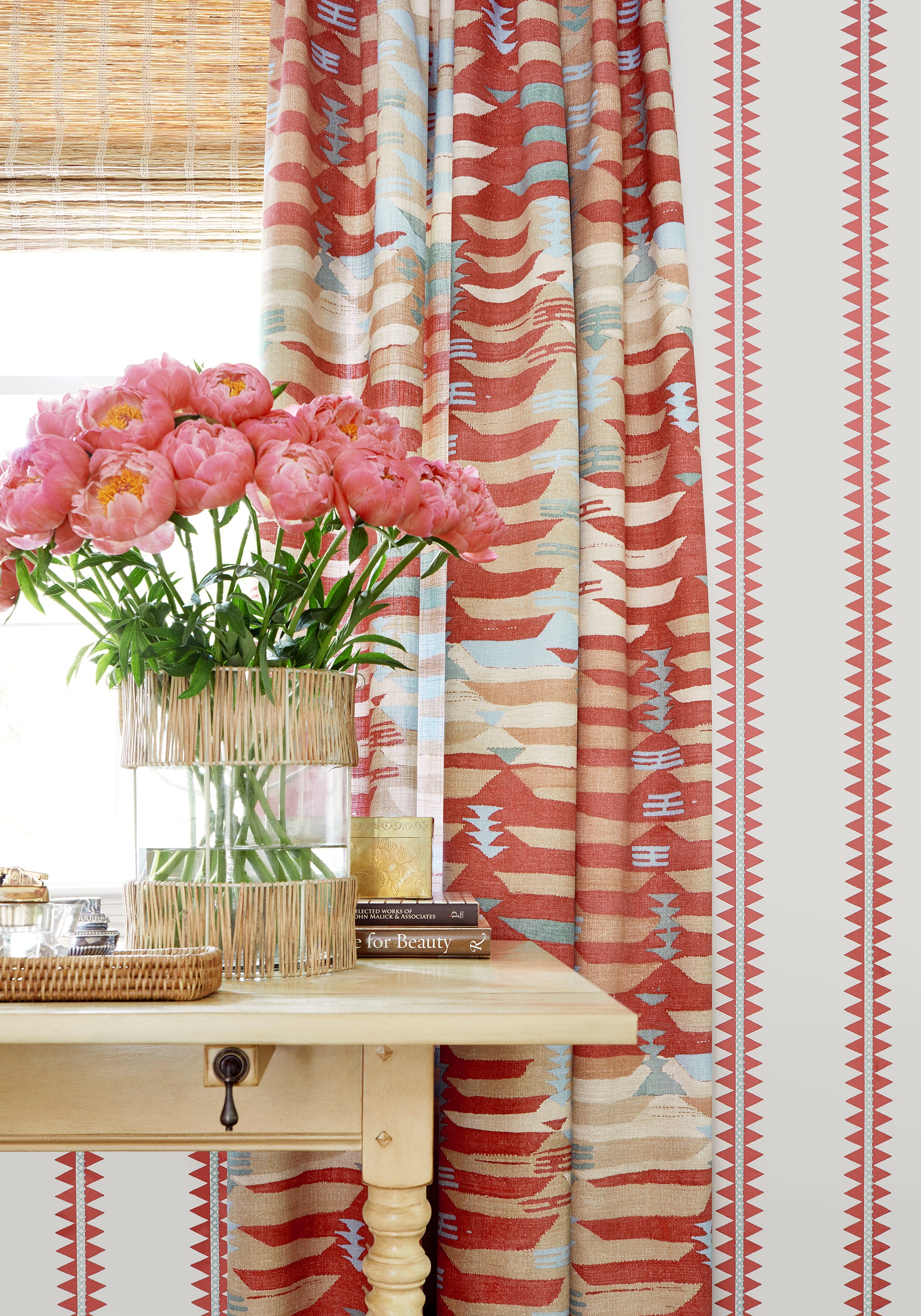 Thibaut Mesa Reno Stripe Behang T13245 - sfeerbeeld