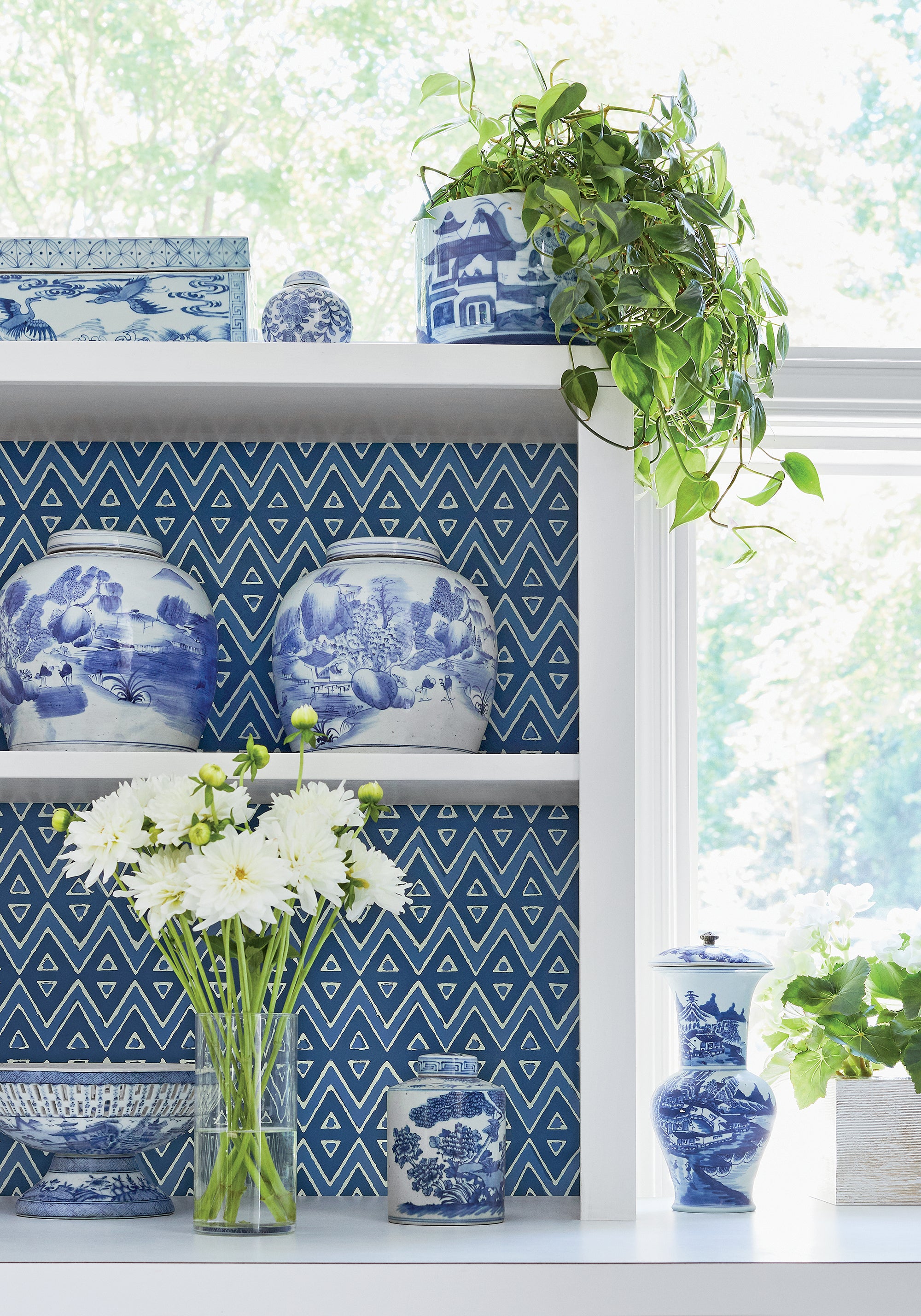 Thibaut Mesa Tiburon Behang T13237 - sfeerbeeld