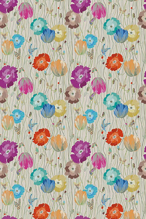 ARTE Poppies Missoni Home Wallcoverings 02 10194 afbeelding 1 "Multi"