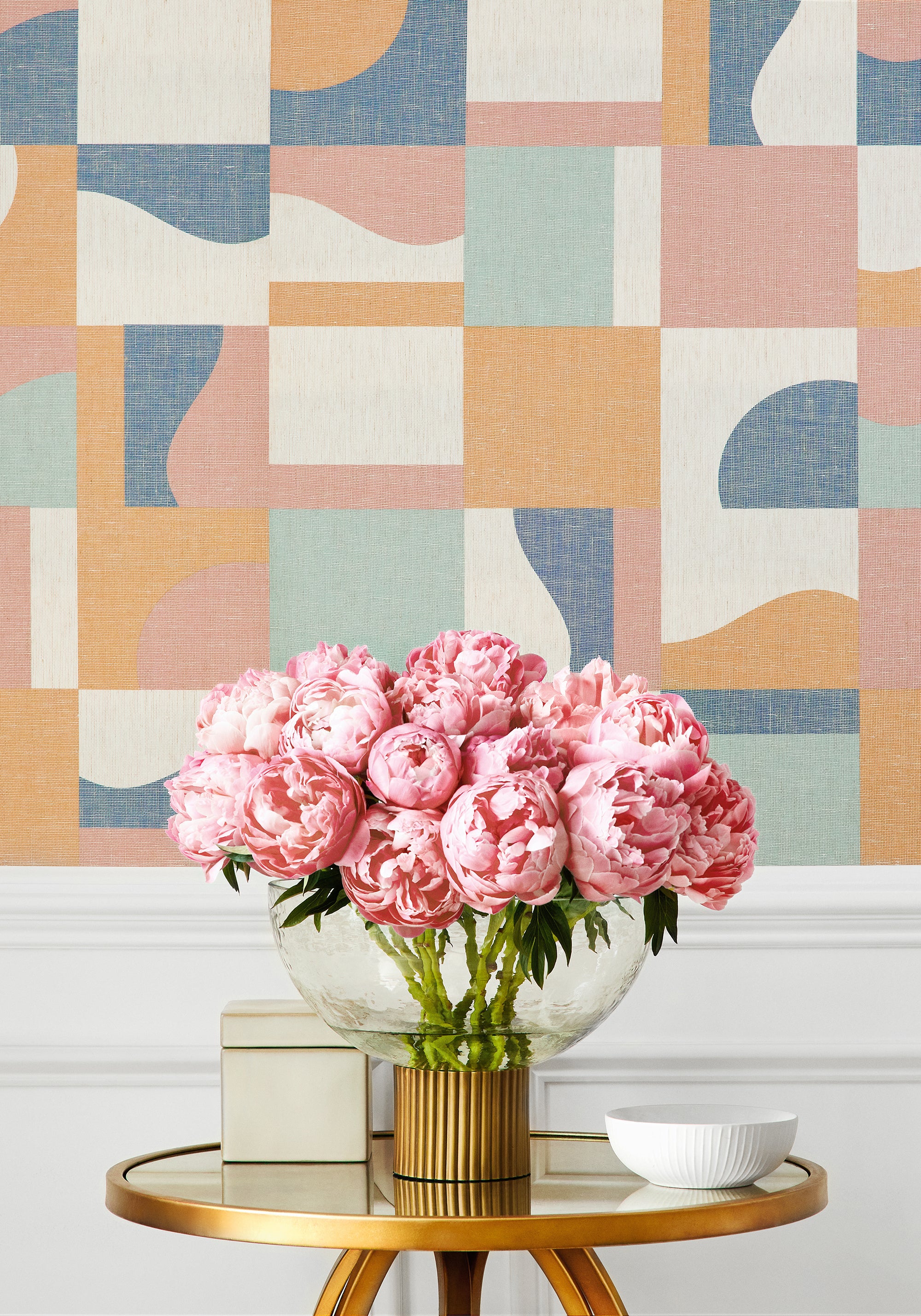Thibaut Modern Resource 3 Colored Blocks Behang T12857 - sfeerbeeld