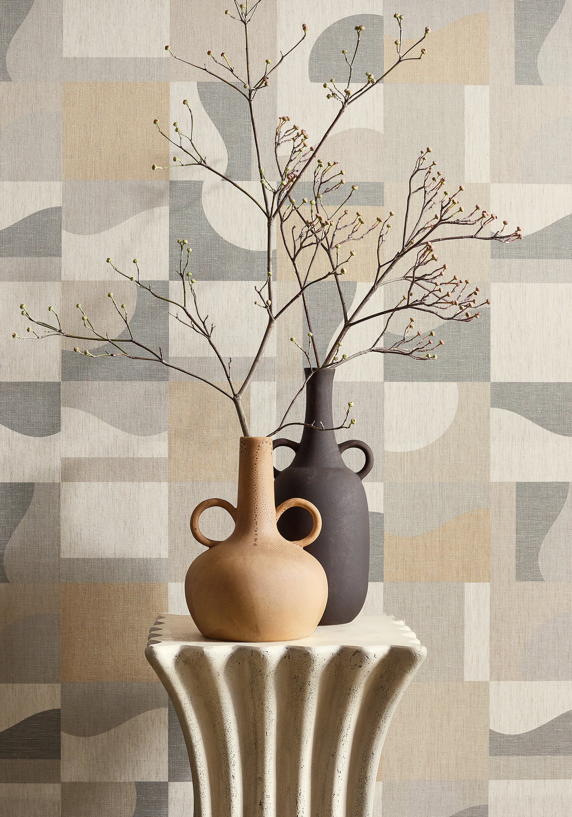 Thibaut Modern Resource 3 Colored Blocks Behang T12858 - sfeerbeeld