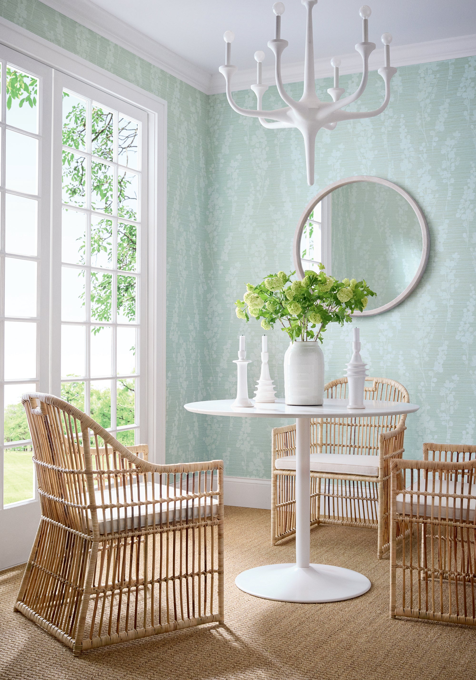 Thibaut Modern Resource 4 Spring Blooms Behang T41051 - sfeerbeeld