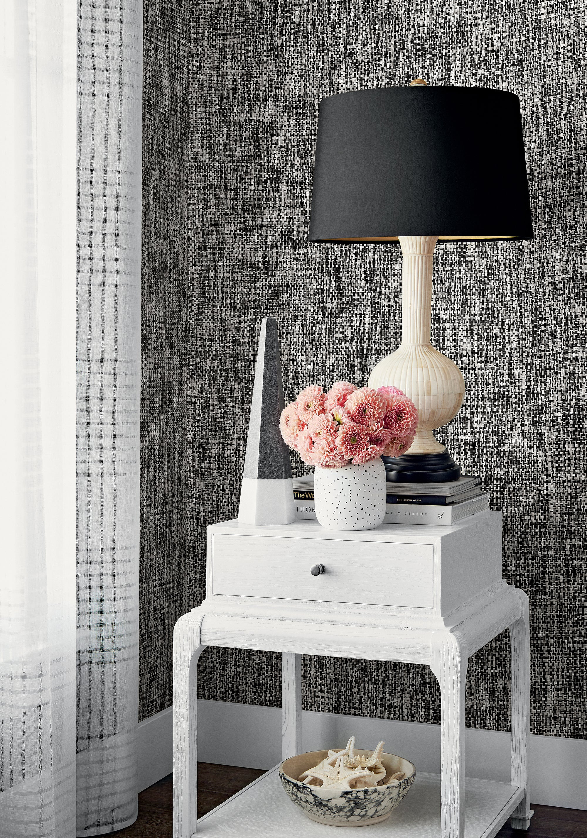 Thibaut Natural Resource 3 Arthur's Tweed Behang T27030 - sfeerbeeld