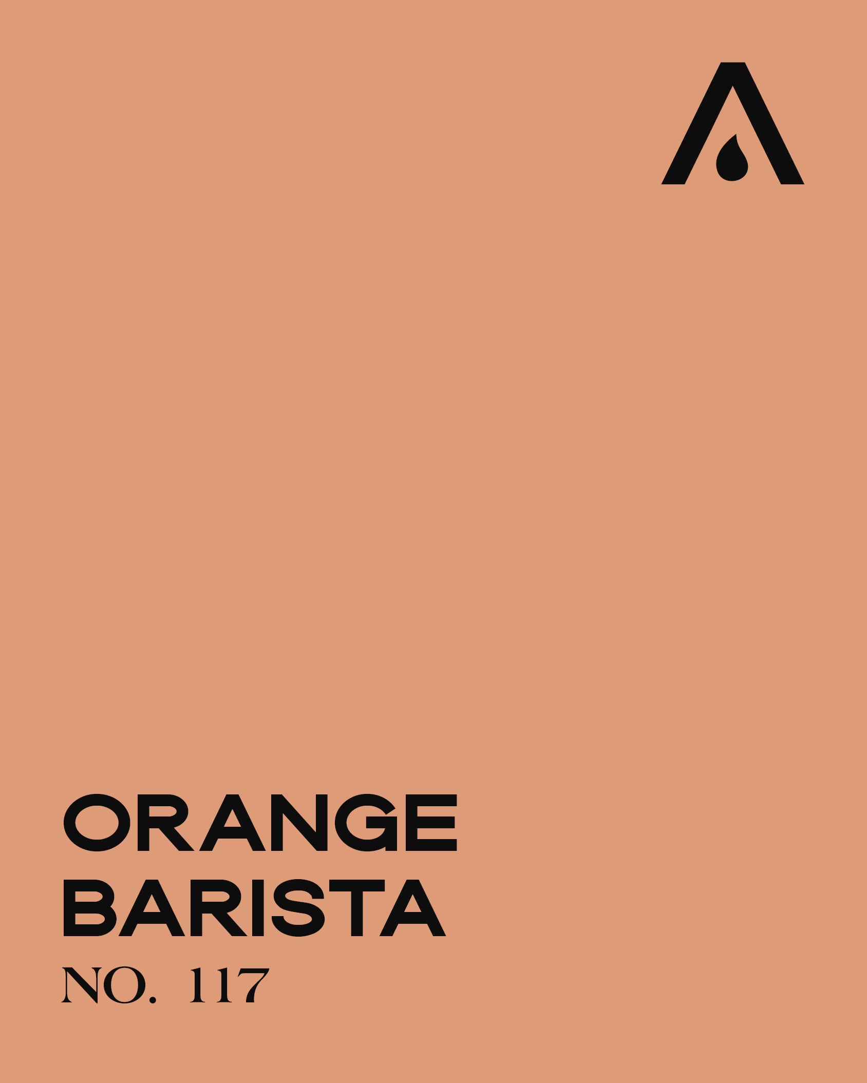 ORANGE BARISTA NO. 117