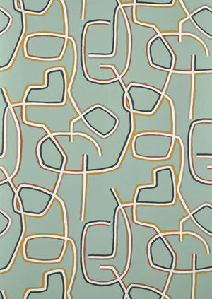 Pierre Frey Graphic Behang FP070003 - LAB COLOUR THE WORLD