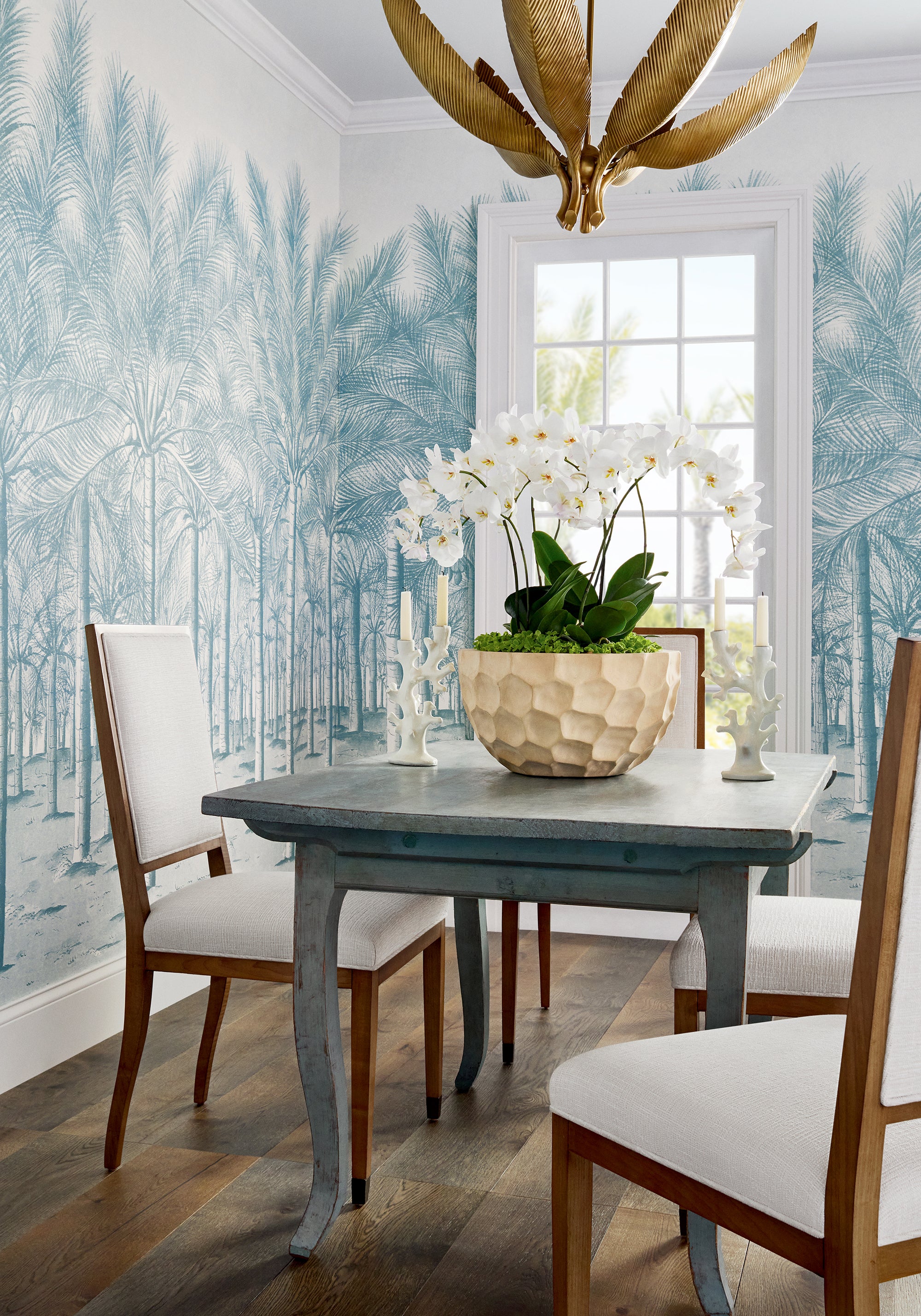 Thibaut Palm Grove Palm Grove Mural Behang TM13949 - sfeerbeeld