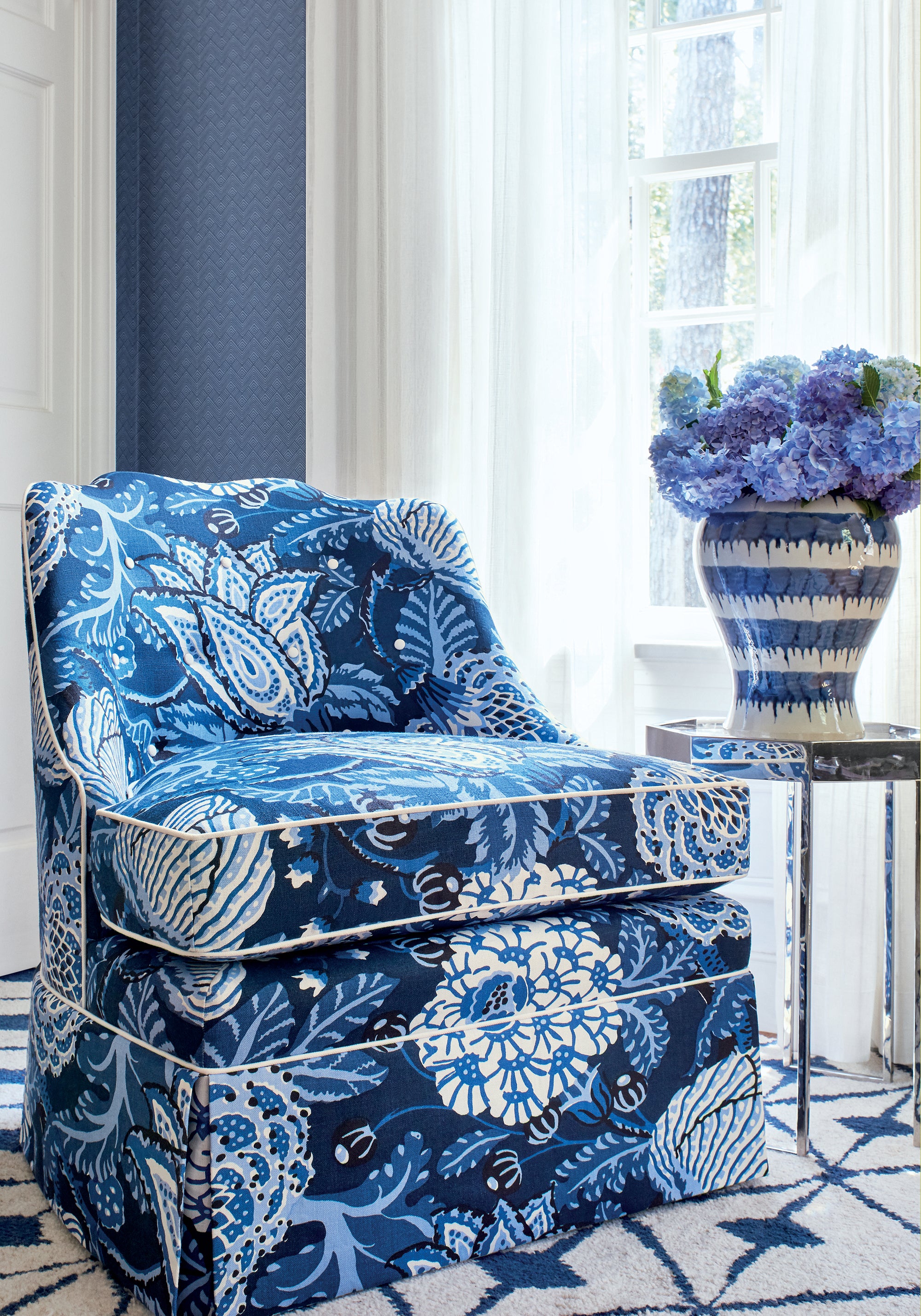 Thibaut Paramount Oslo Chevron Behang T2990 - sfeerbeeld