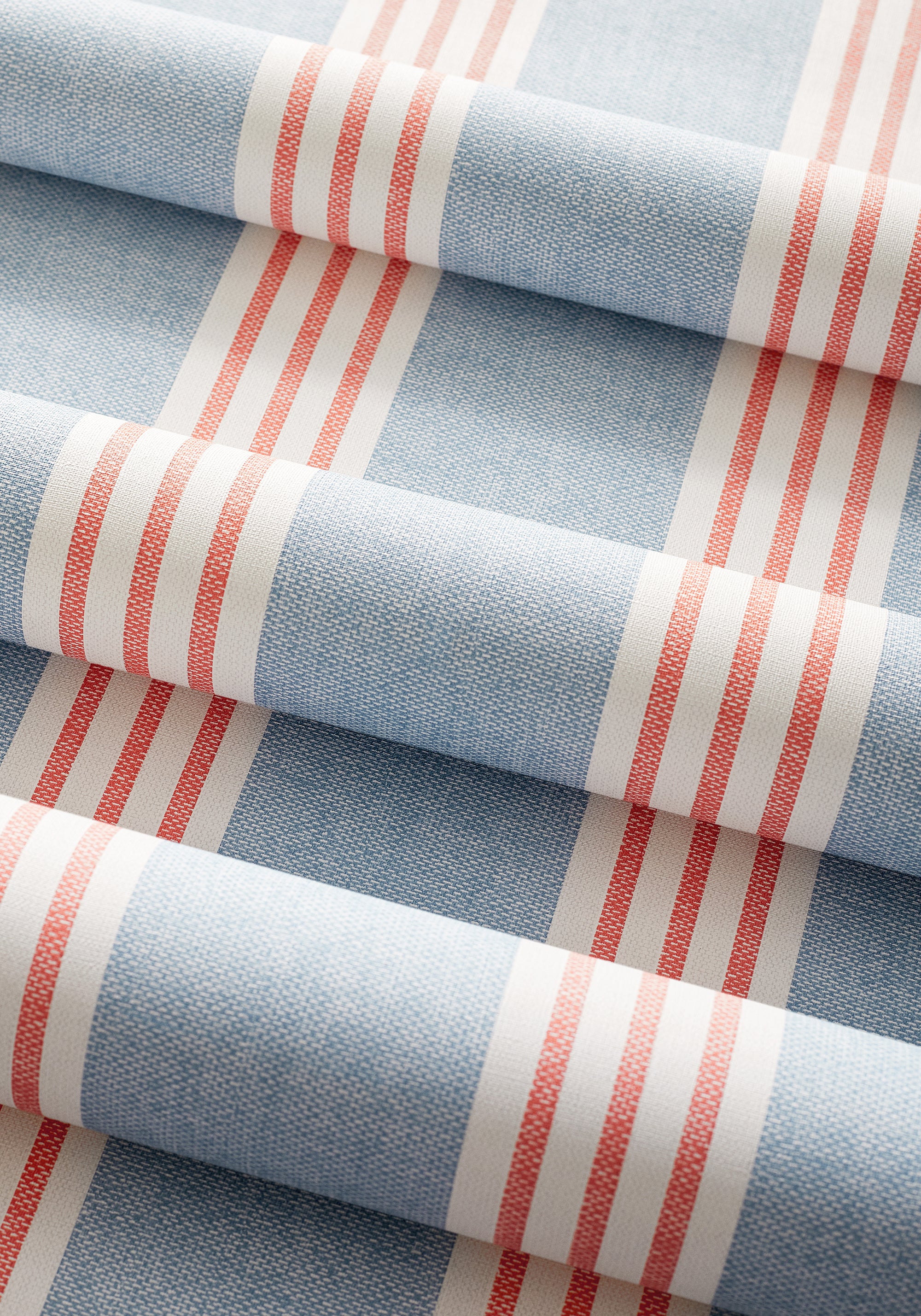 Thibaut Pavilion Canvas Stripe Behang T13362 - sfeerbeeld