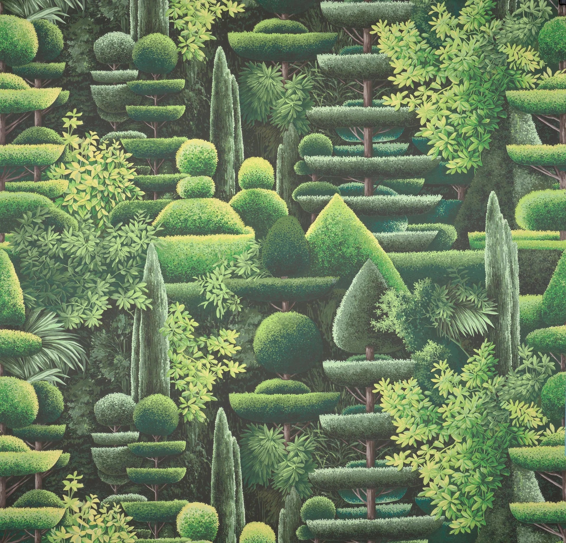 Pierre Frey Les topiaires Behang FP274002 - LAB COLOUR THE WORLD