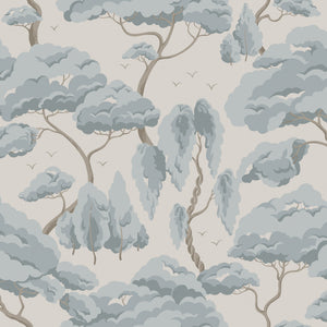 Sandberg Kristoffer Behang S10125 - Misty Blue