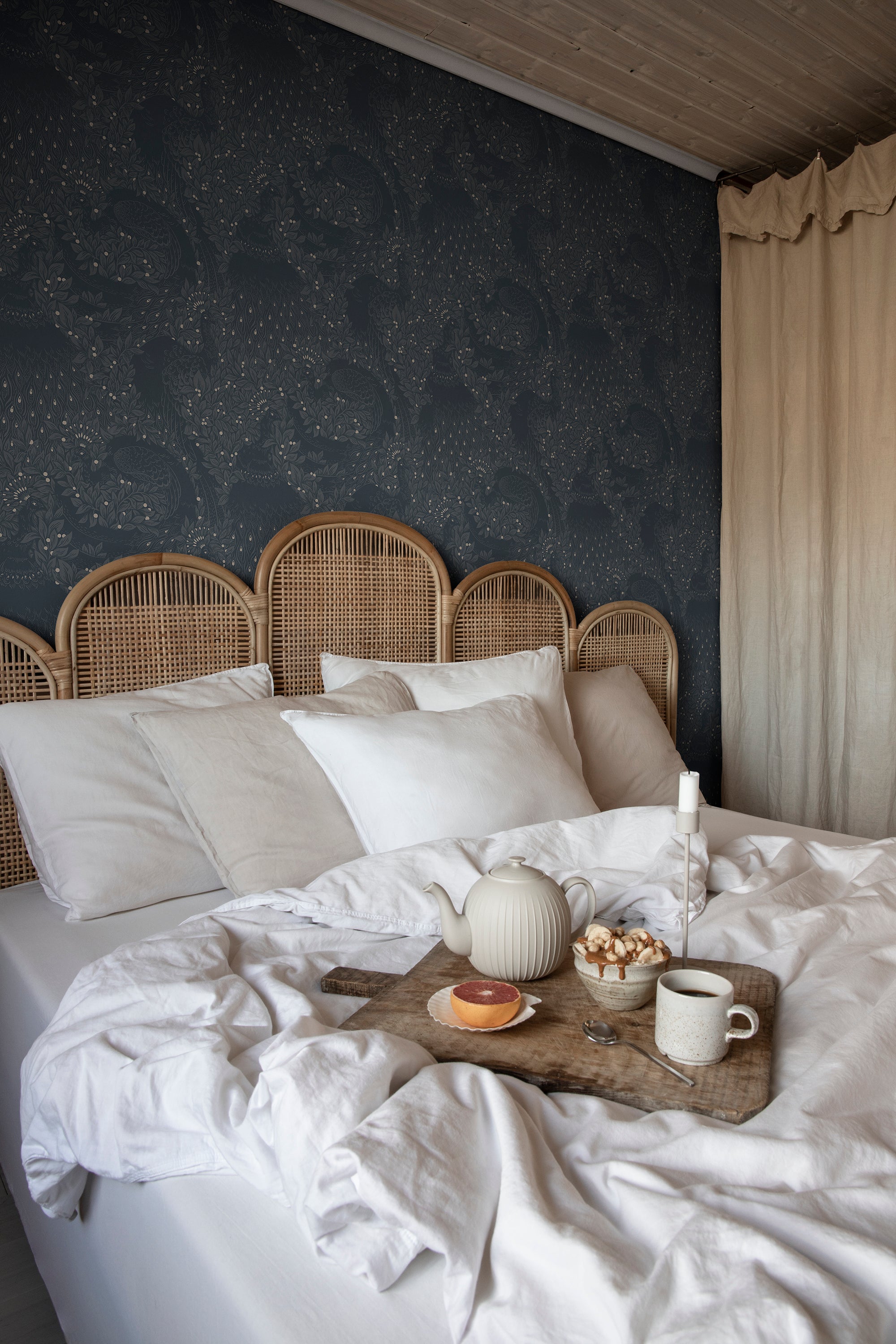 Sandberg Evelina Behang S10126 - Indigo Blue