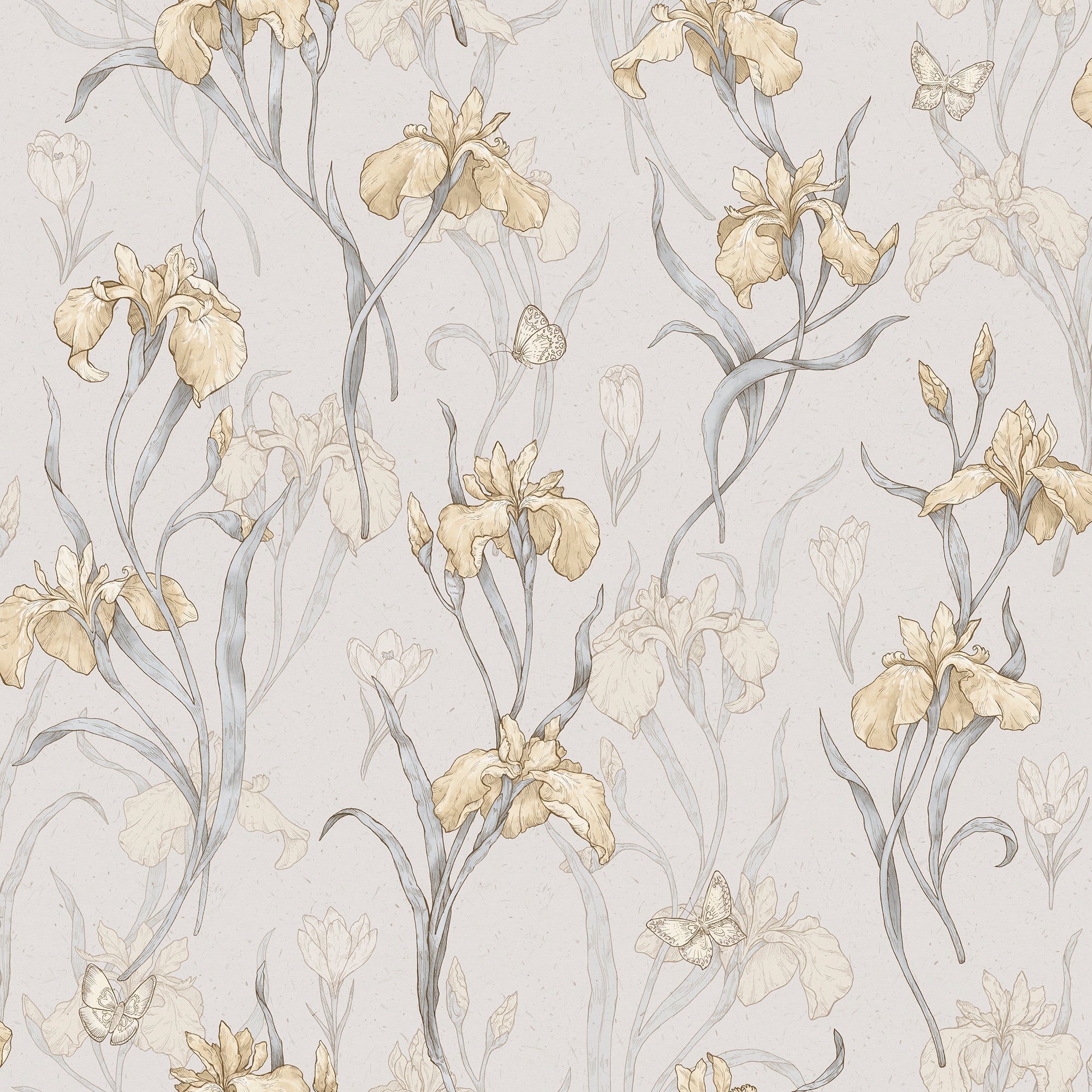 Sandberg Iris Behang S10136 - Amber
