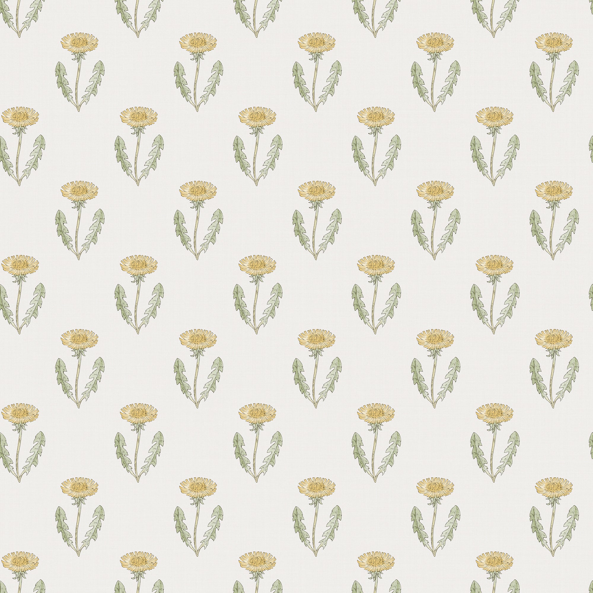 Sandberg Maskrosen Behang S10137 - Spring Green