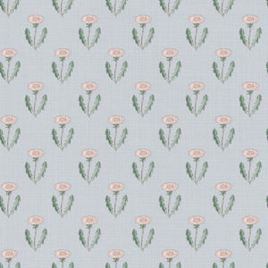 Sandberg Maskrosen Behang S10138 - Soft Blue