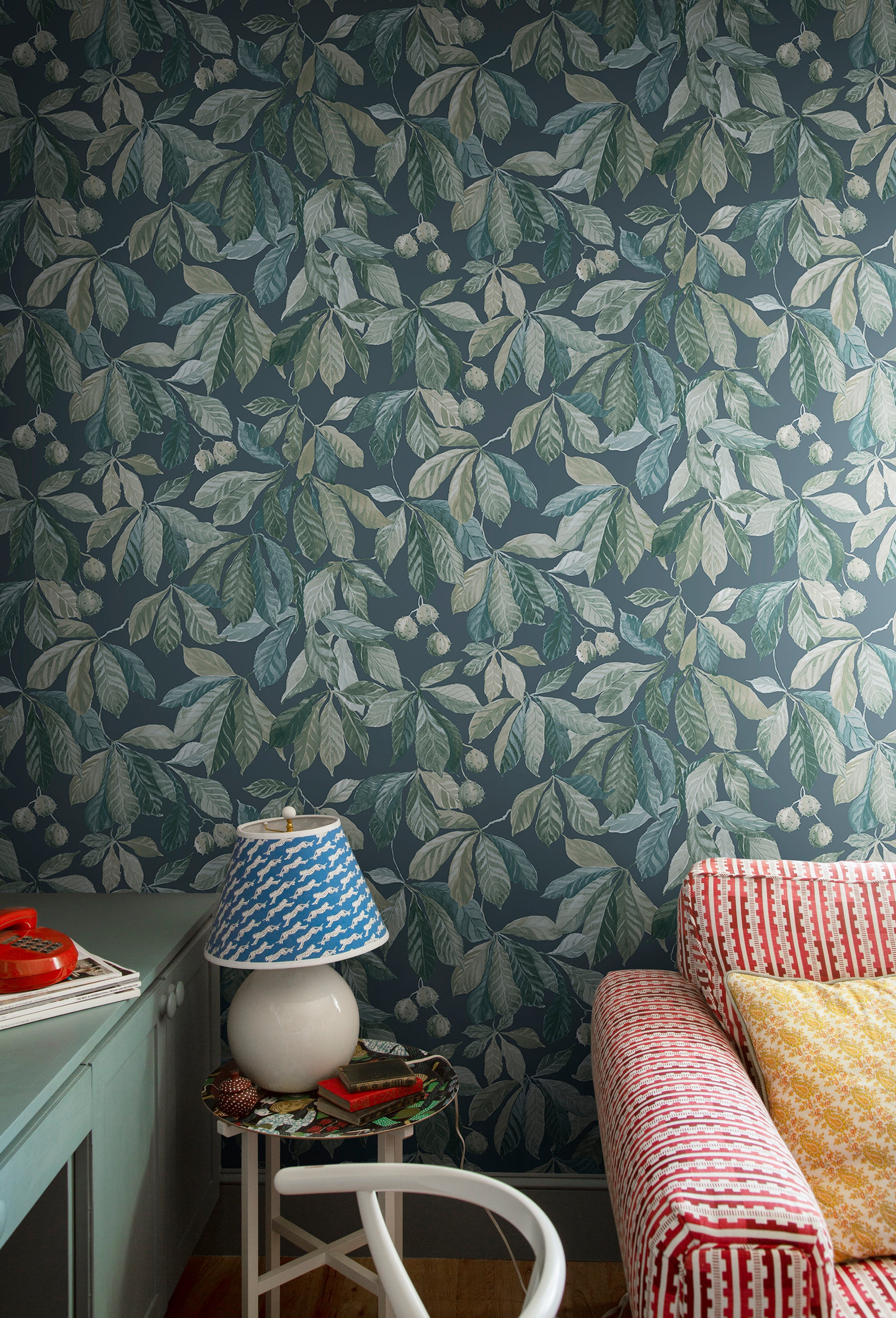 Sandberg Kersti Behang S10146 - Indigo