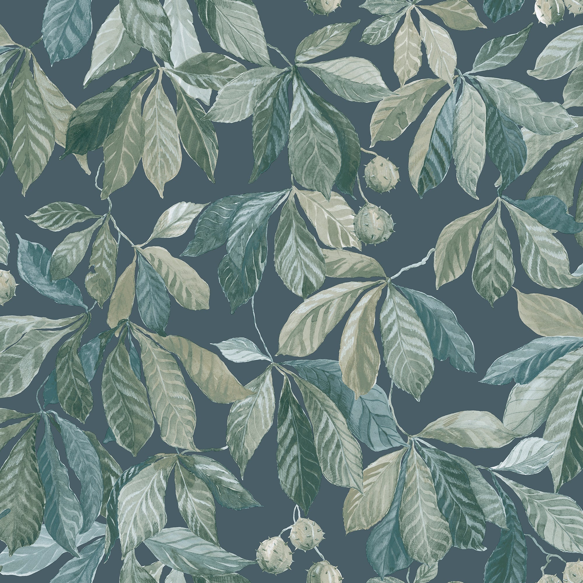 Sandberg Kersti Behang S10146 - Indigo