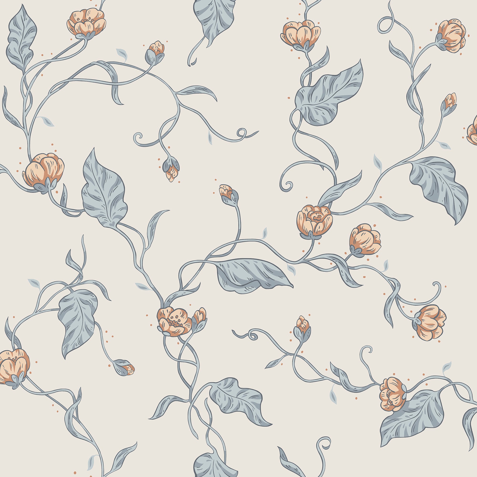 Sandberg Elmire Behang S10148 - Soft Blue