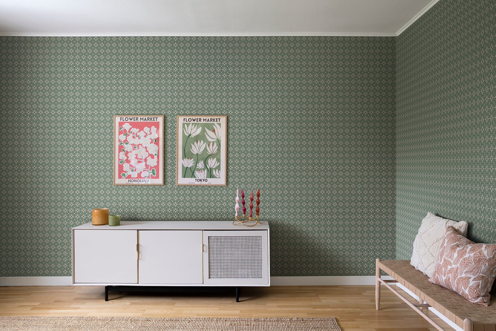 Sandberg Lyckan Behang S10153 - Emerald
