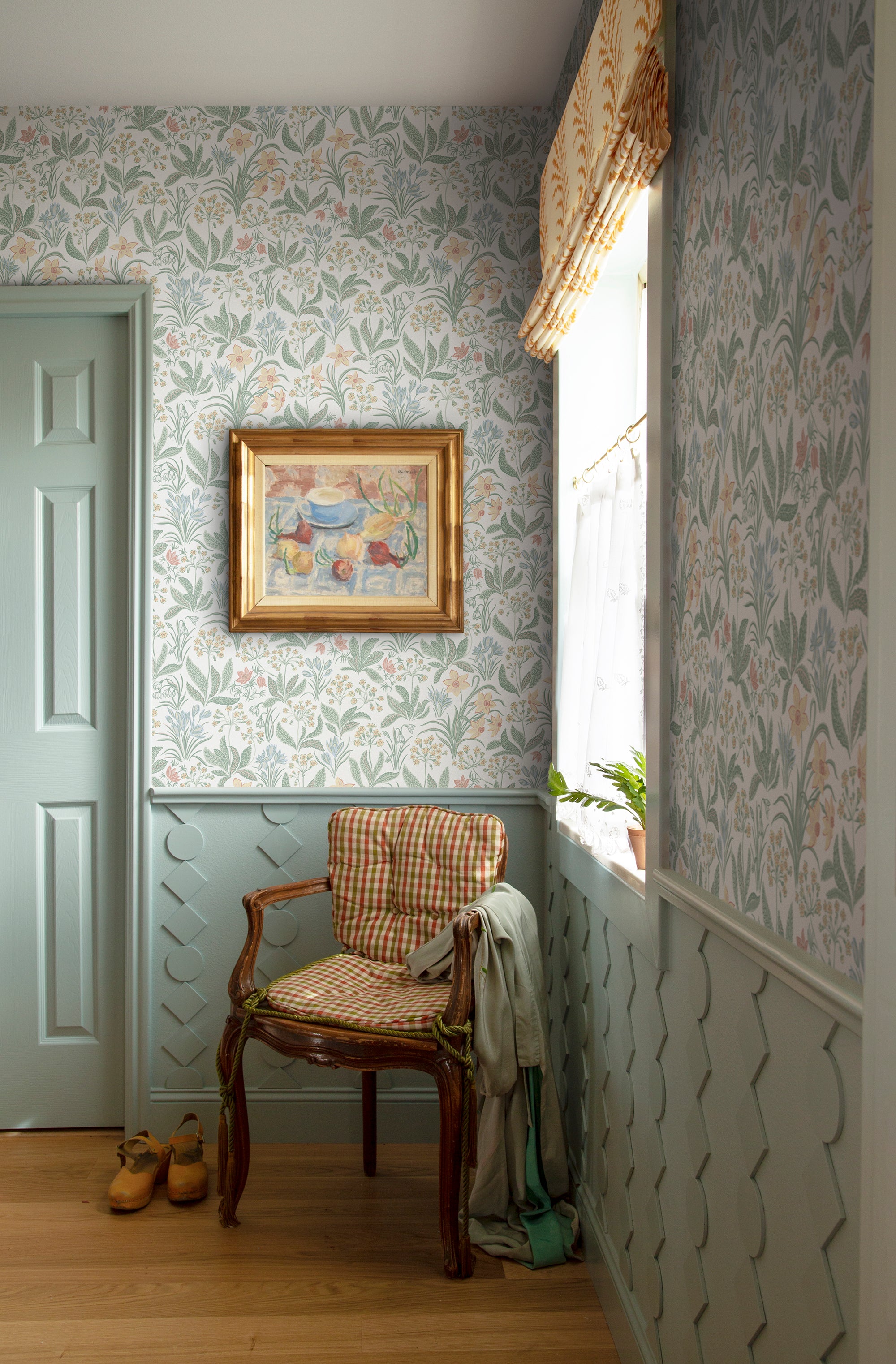 Sandberg Huset i Solen Behang S10160 - Spring Green