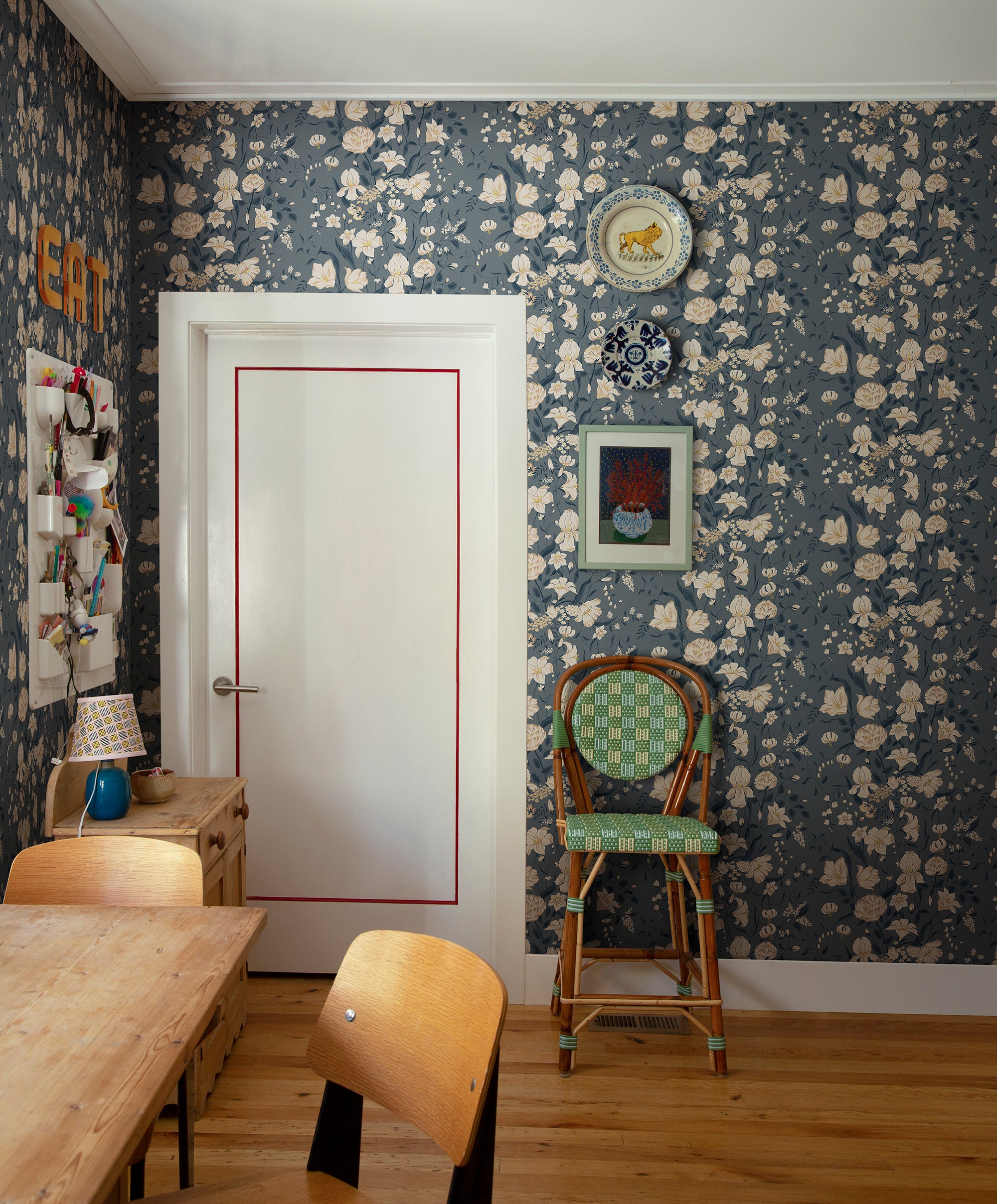 Sandberg Karins Bukett Behang S10163 - Indigo