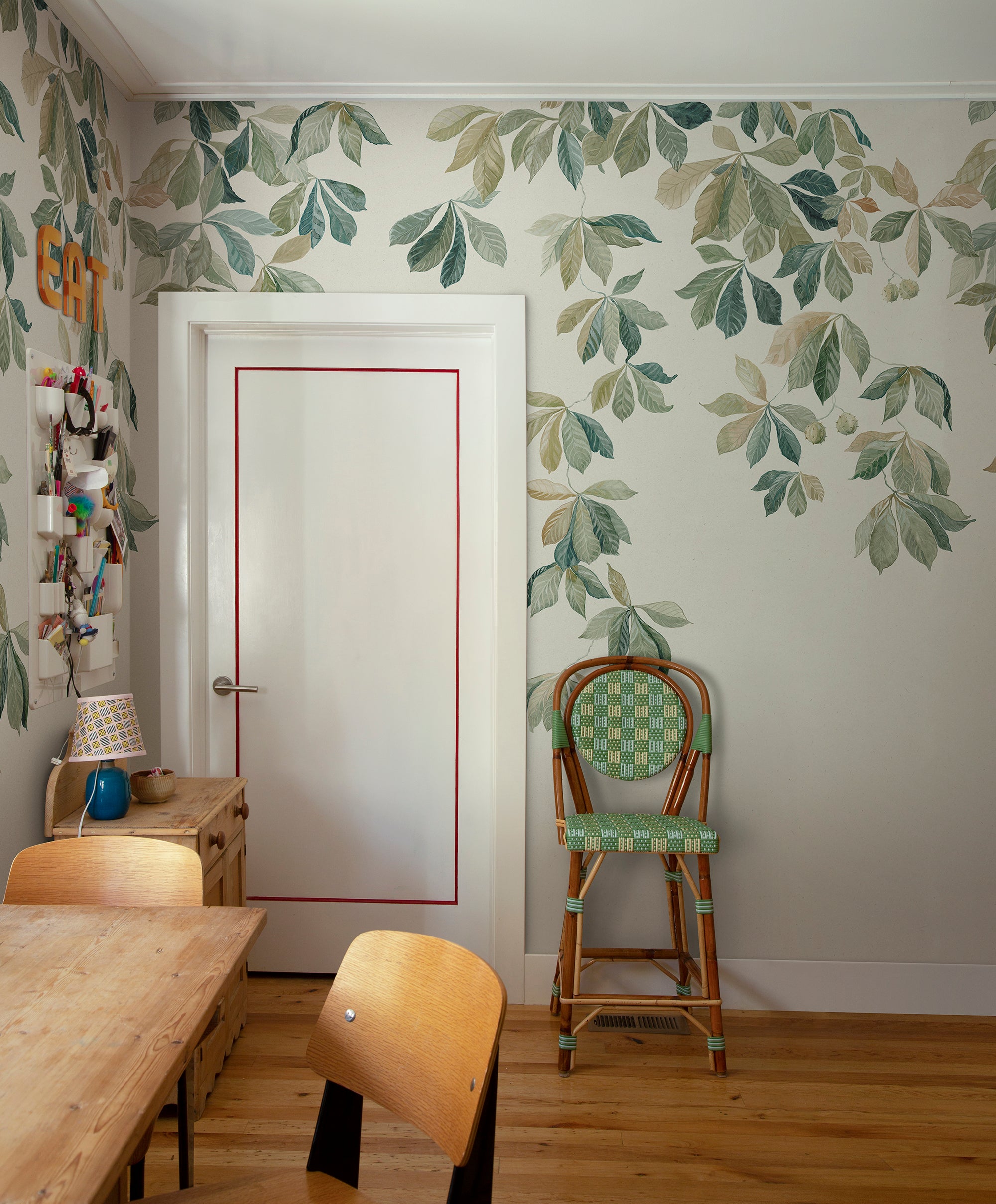 Sandberg Kastanjen Behang S10171 - Garden Green