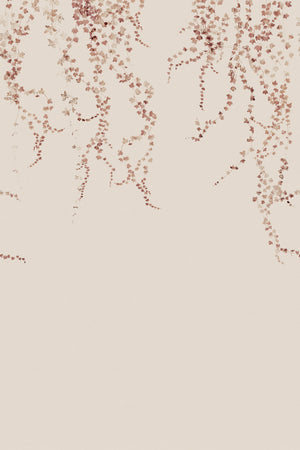 Sandberg Aralia Behang S10175 - Burgundy