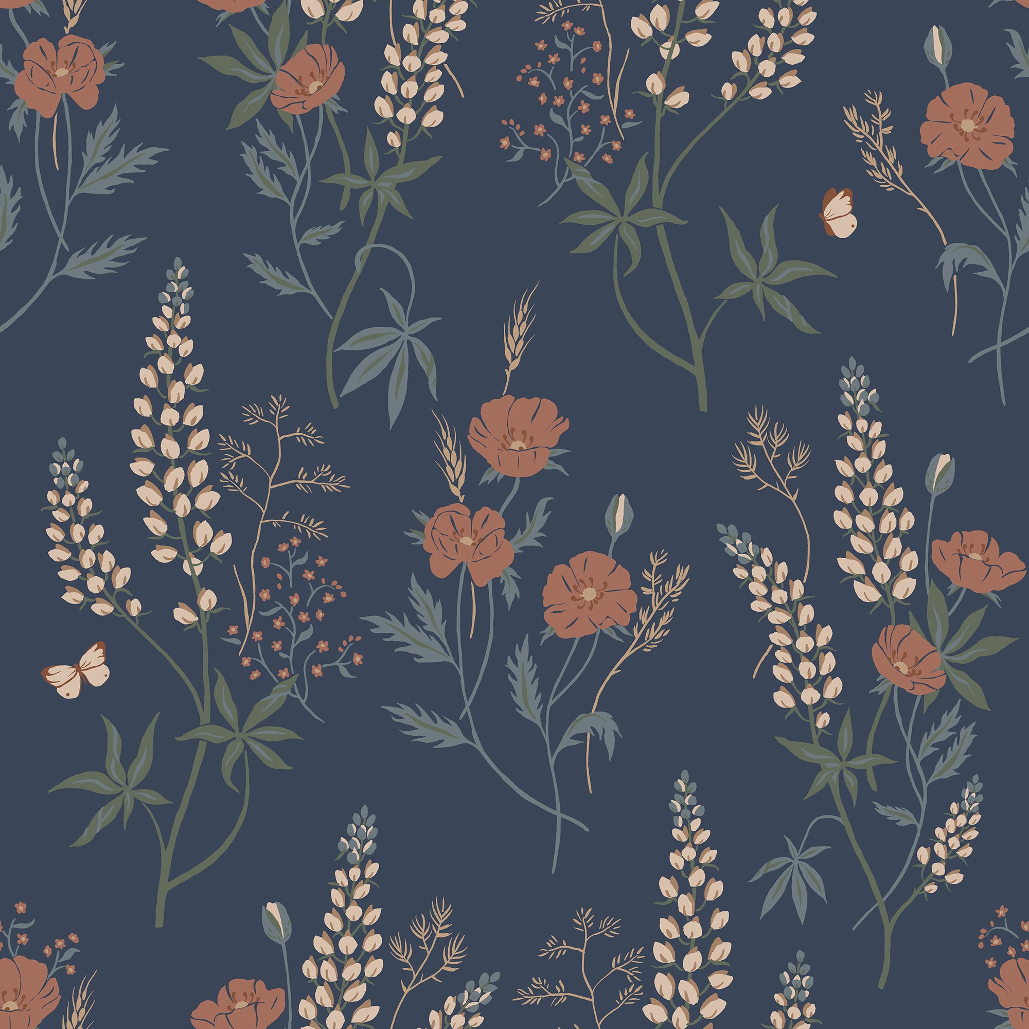 Sandberg Emma Behang S10185 - Classic Blue