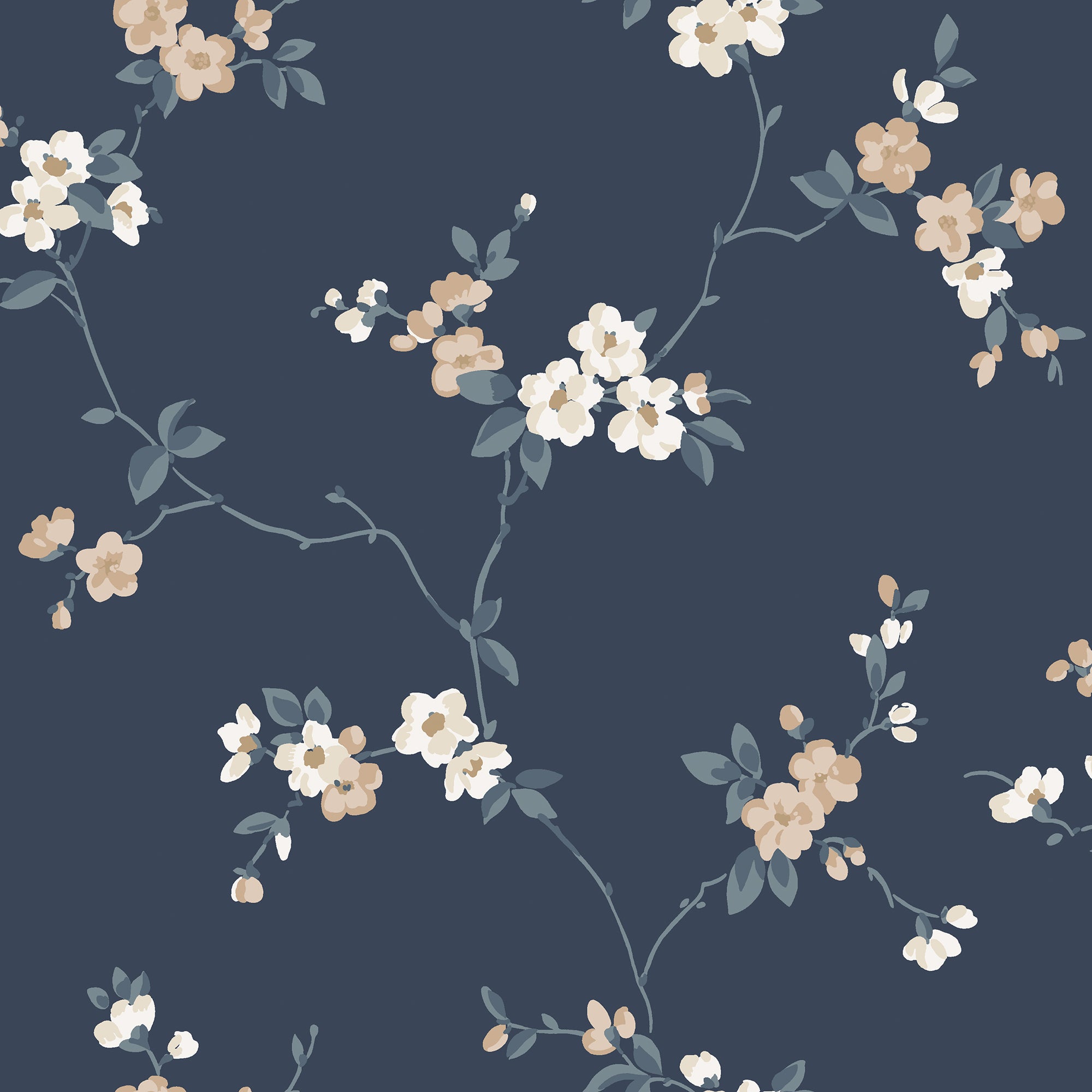 Sandberg Engla Behang S10189 - Classic Blue