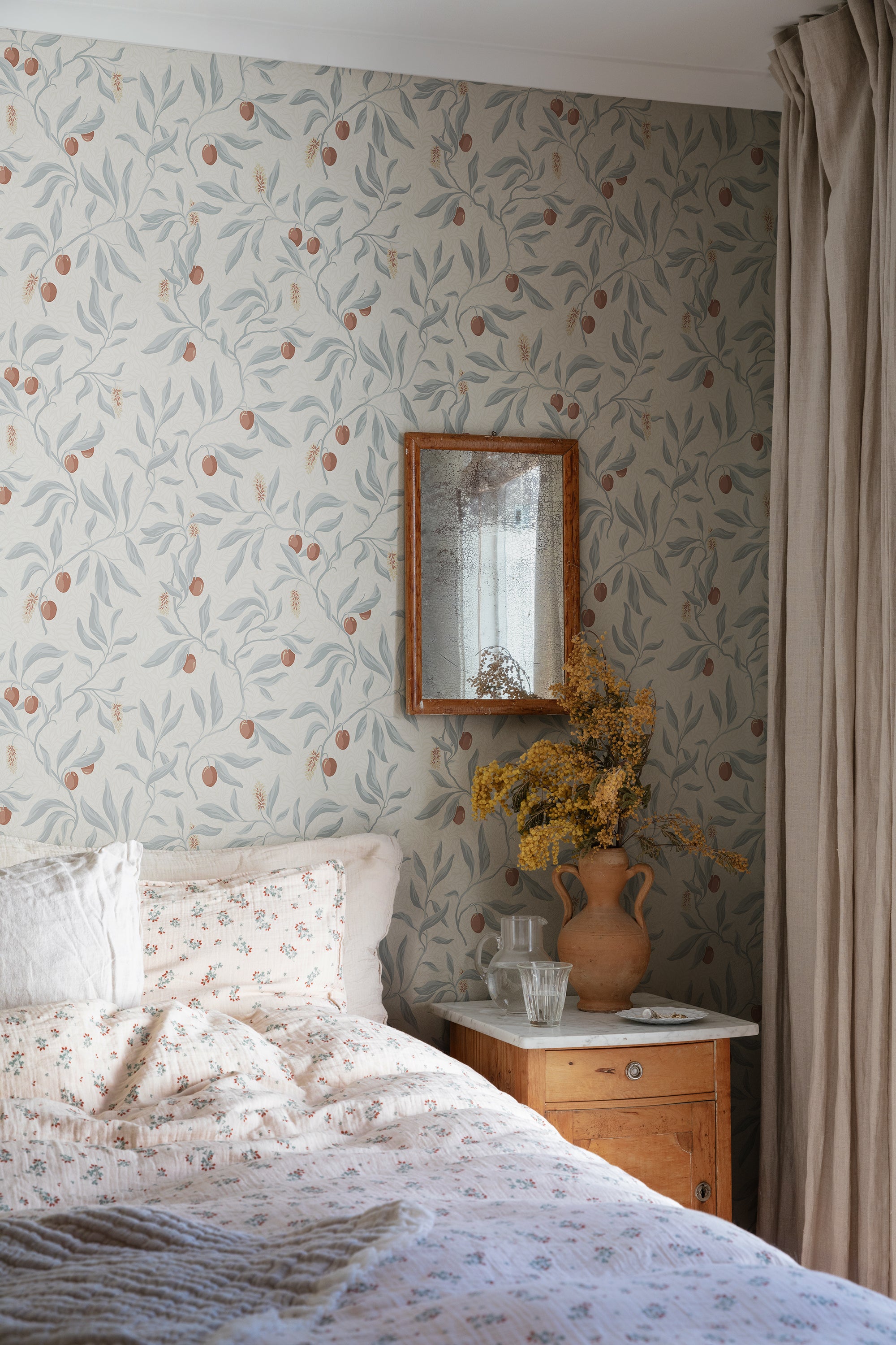 Sandberg Vinnie Behang S10192 - Misty Blue
