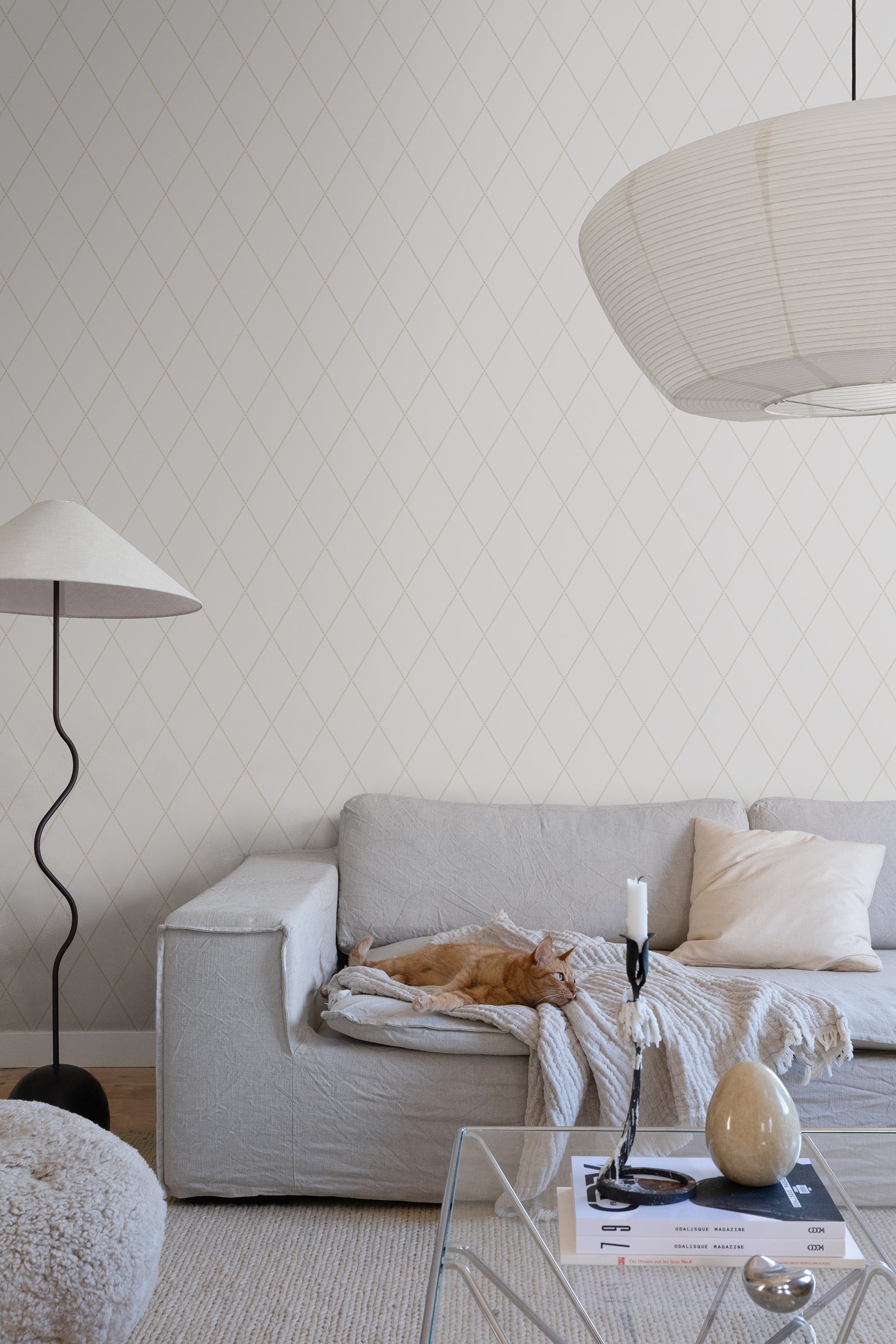 Sandberg Gabriel Behang S10193 - Eggshell