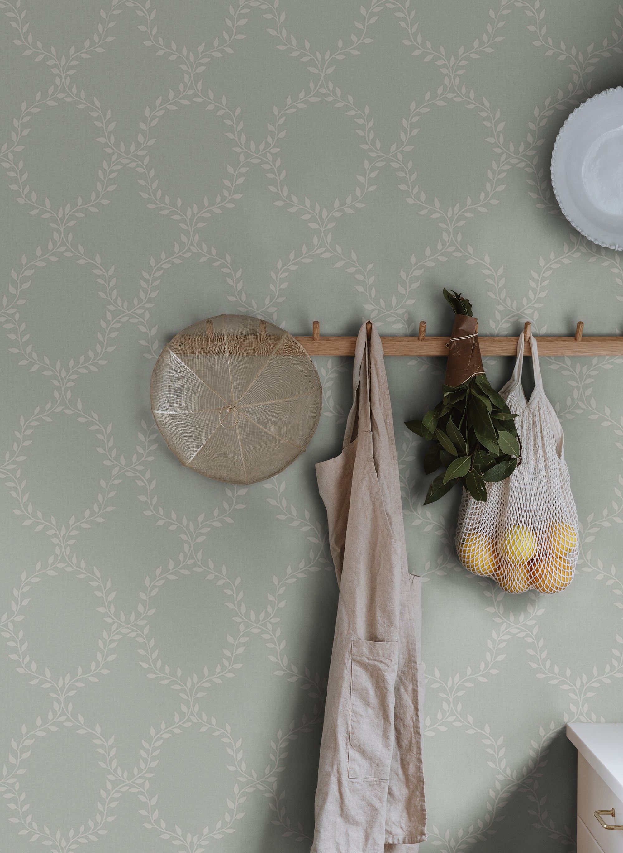Sandberg Wilma Behang S10201 - Sage Green