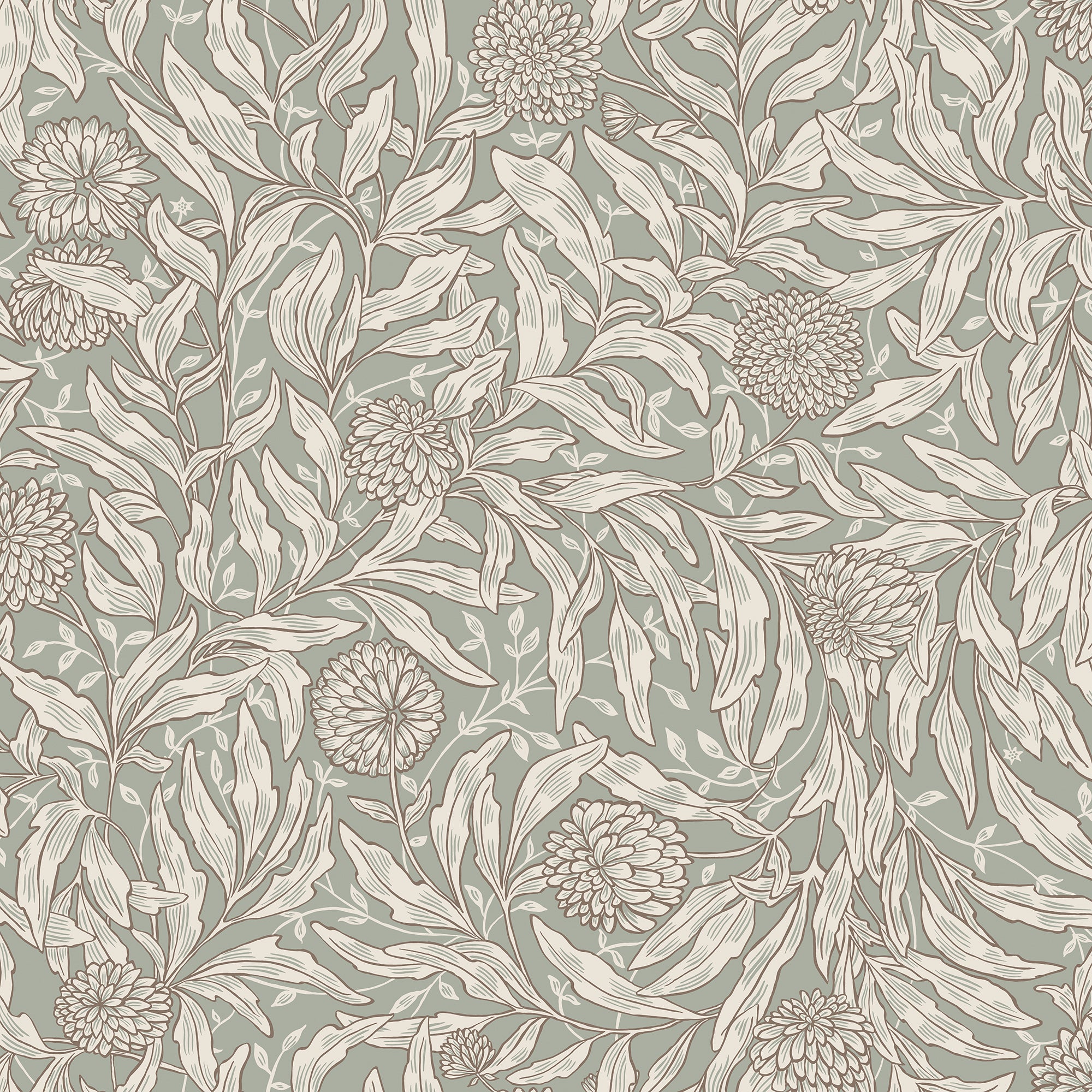 Sandberg Olof Behang S10204 - Sage Green
