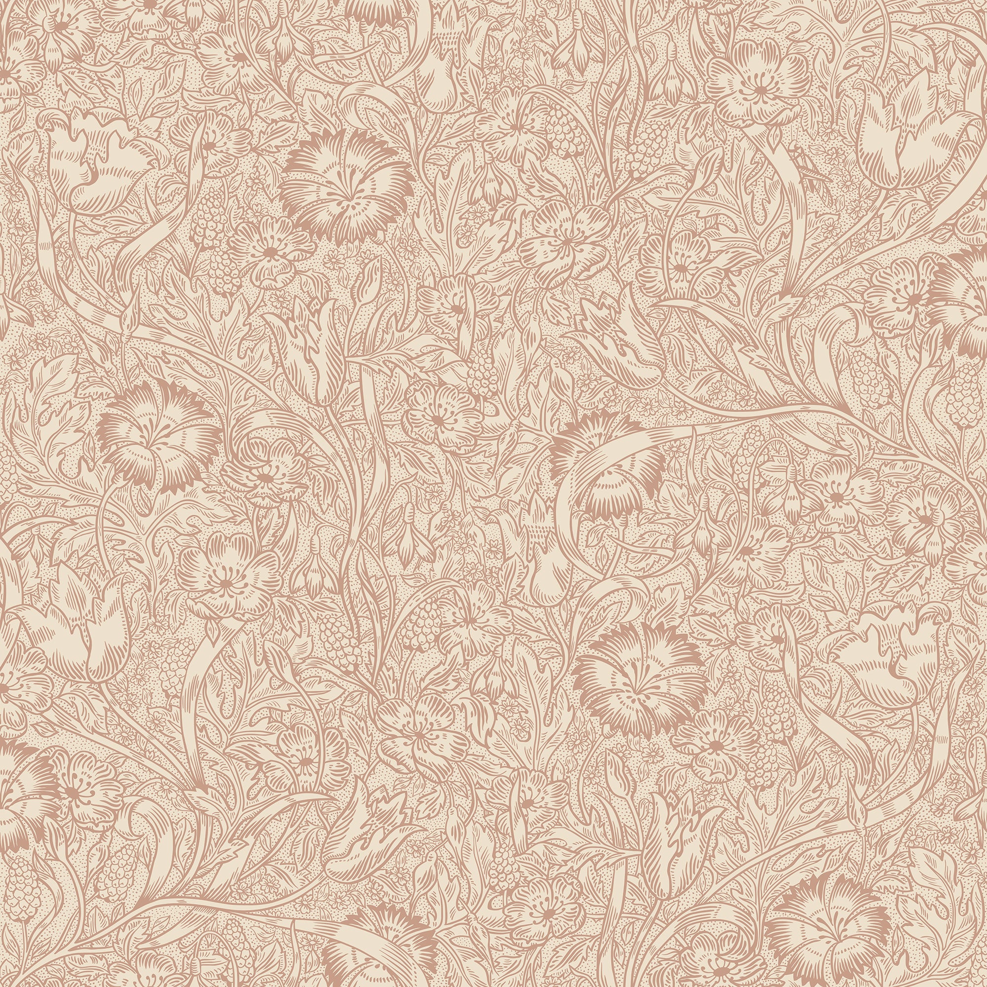 Sandberg Caroline Behang S10211 - Terracotta
