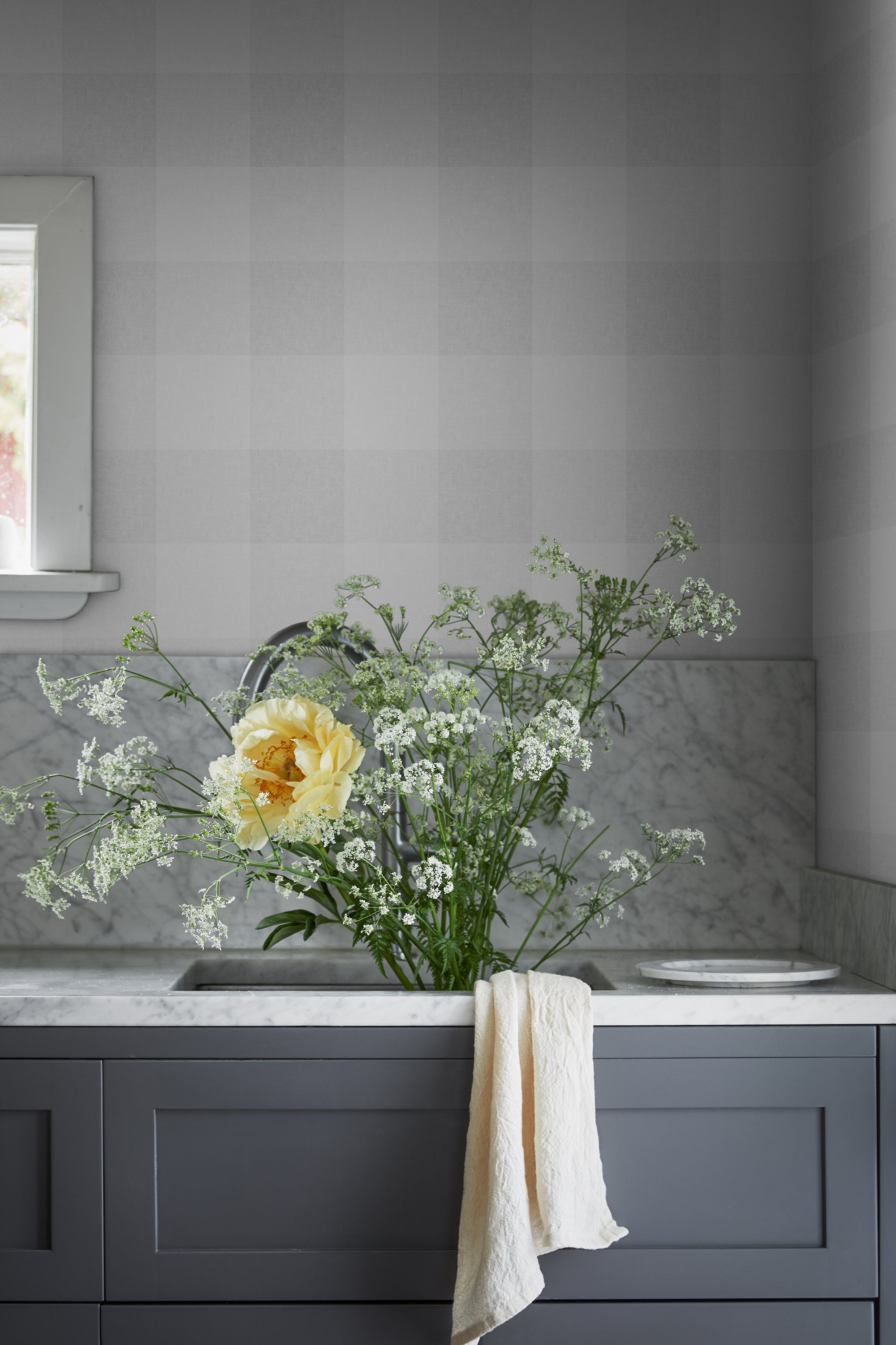 Sandberg Lykke Behang S10212 - Mineral Gray