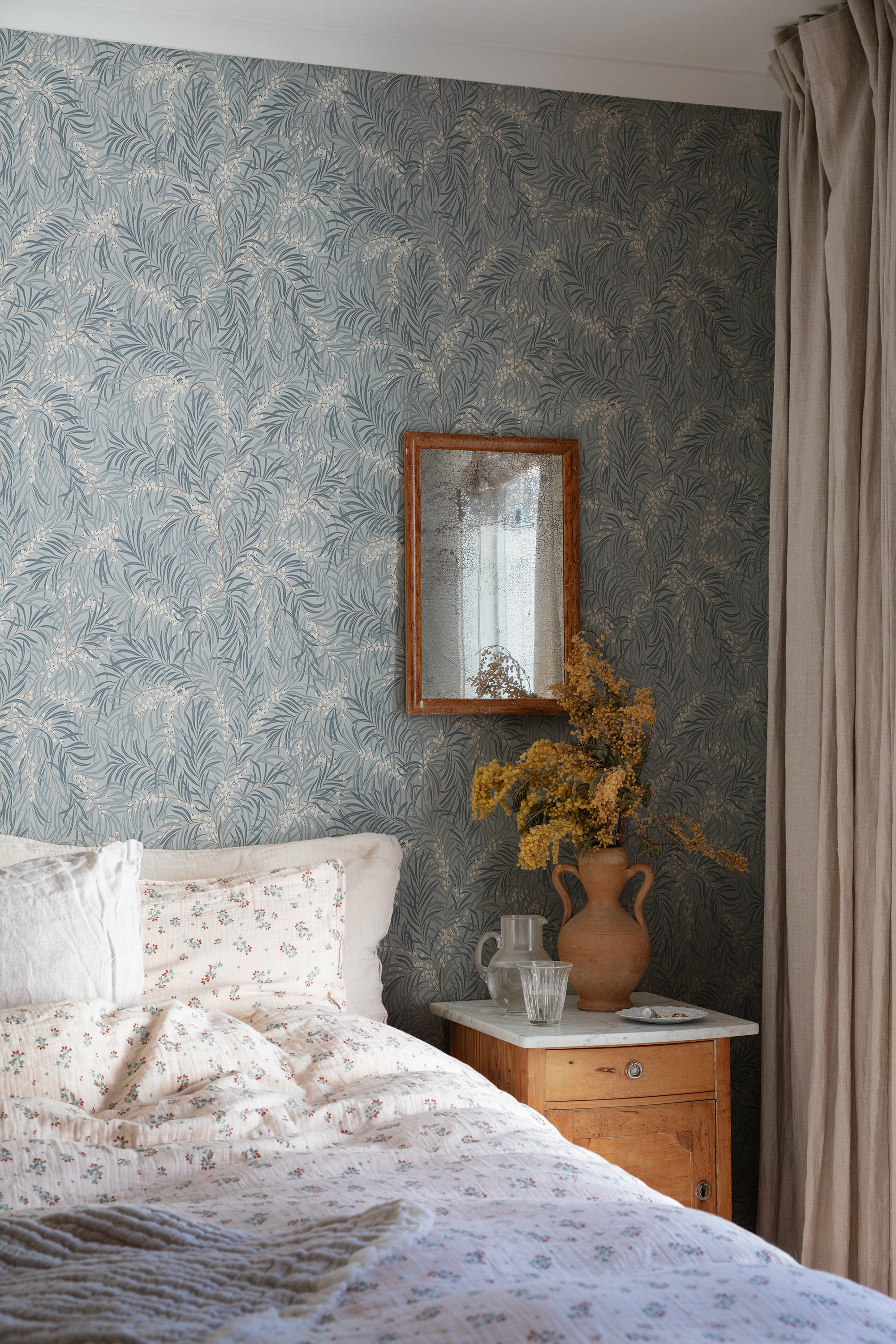 Sandberg Idun Behang S10226 - Misty Blue