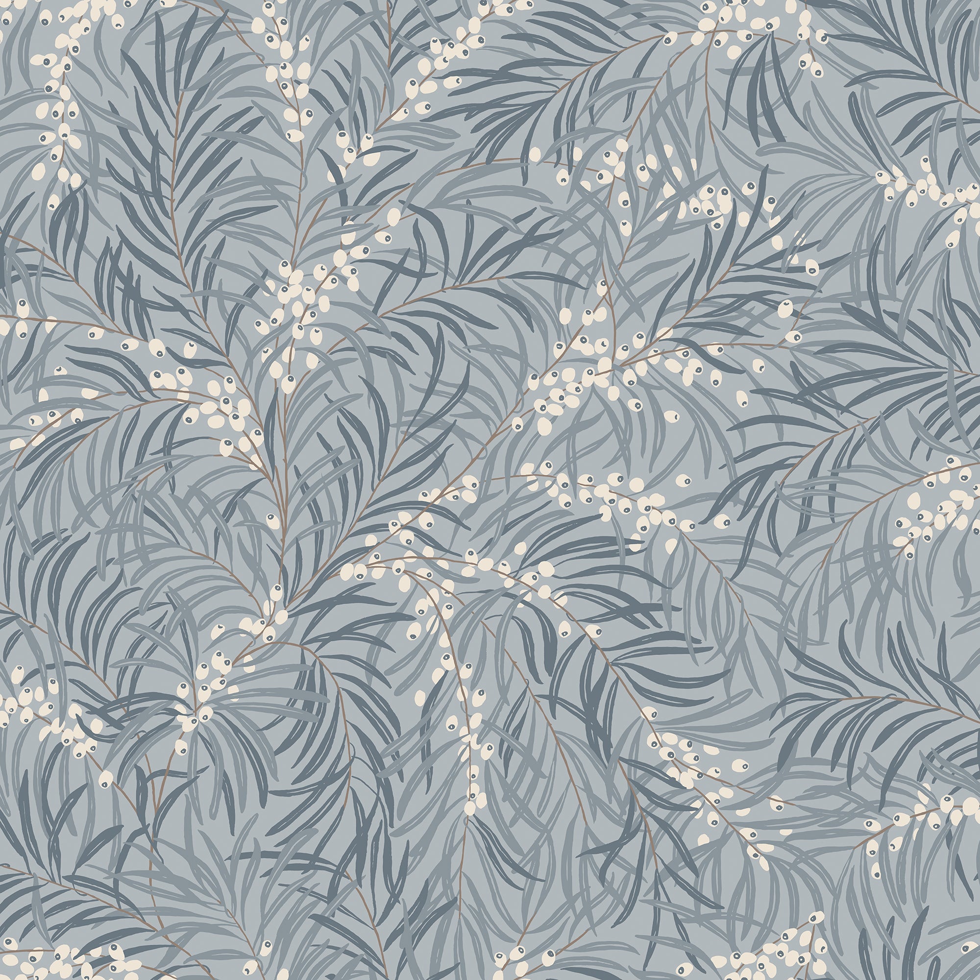 Sandberg Idun Behang S10226 - Misty Blue