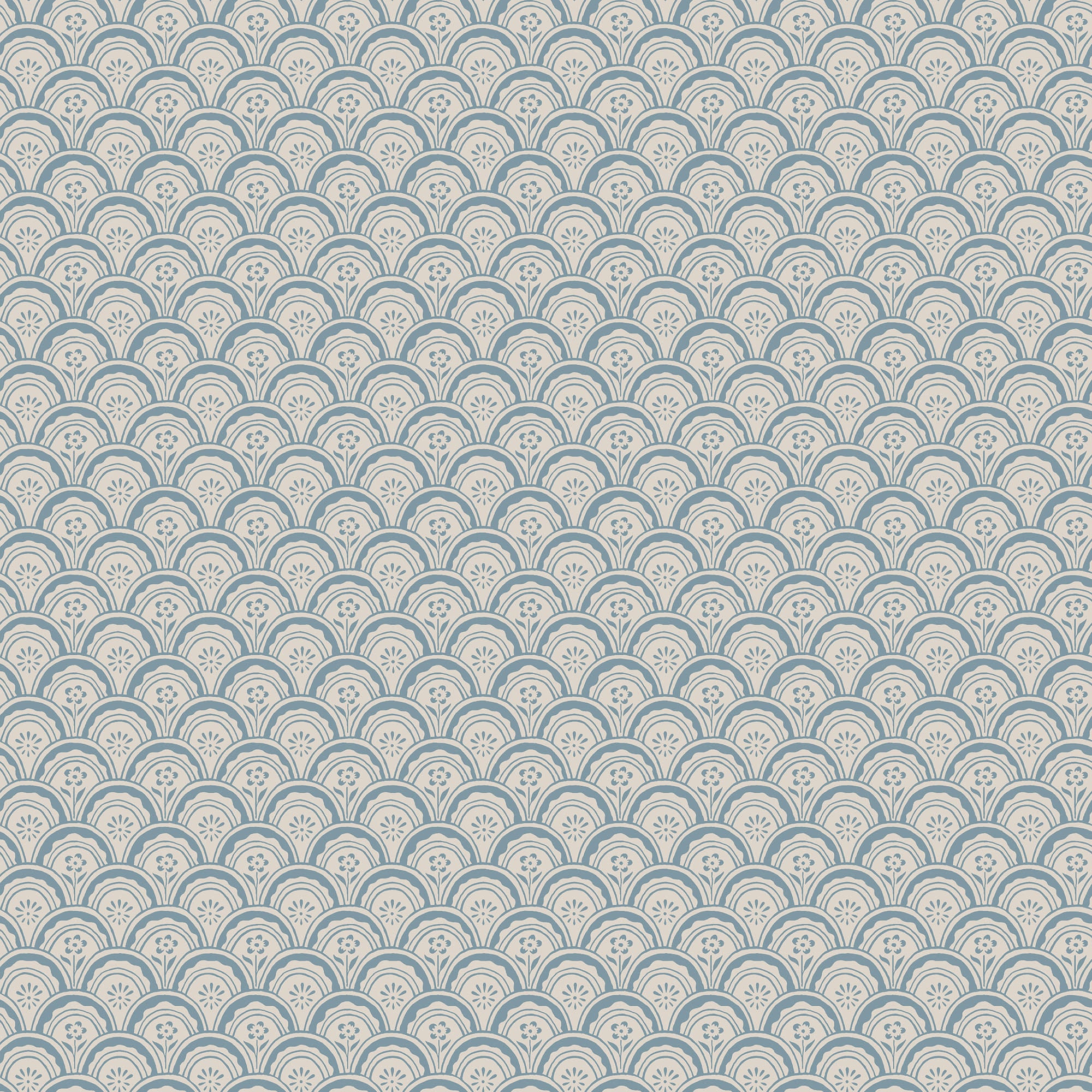 Sandberg Beata Behang S10235 - Misty Blue