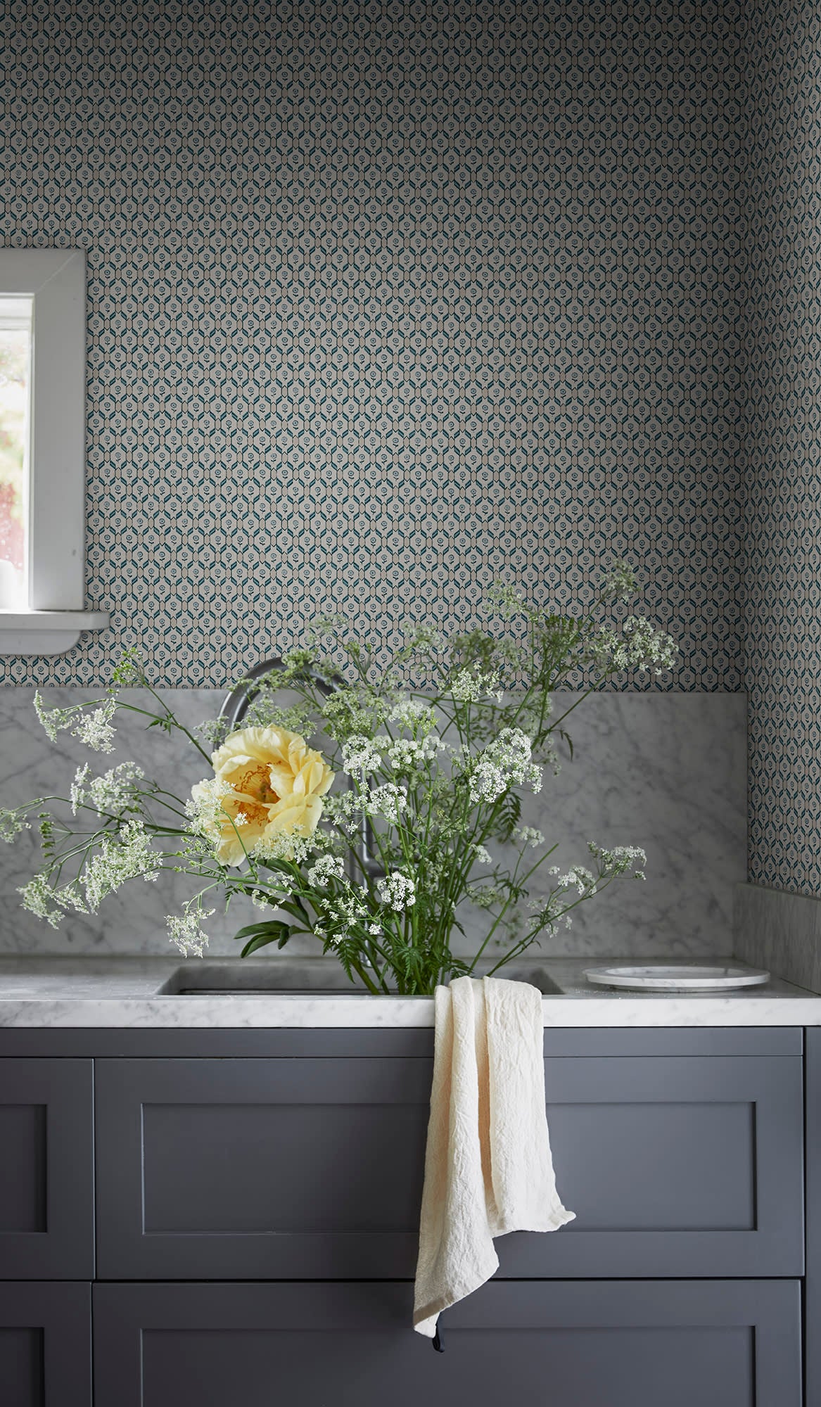 Sandberg Hugo Behang S10244 - Misty Blue